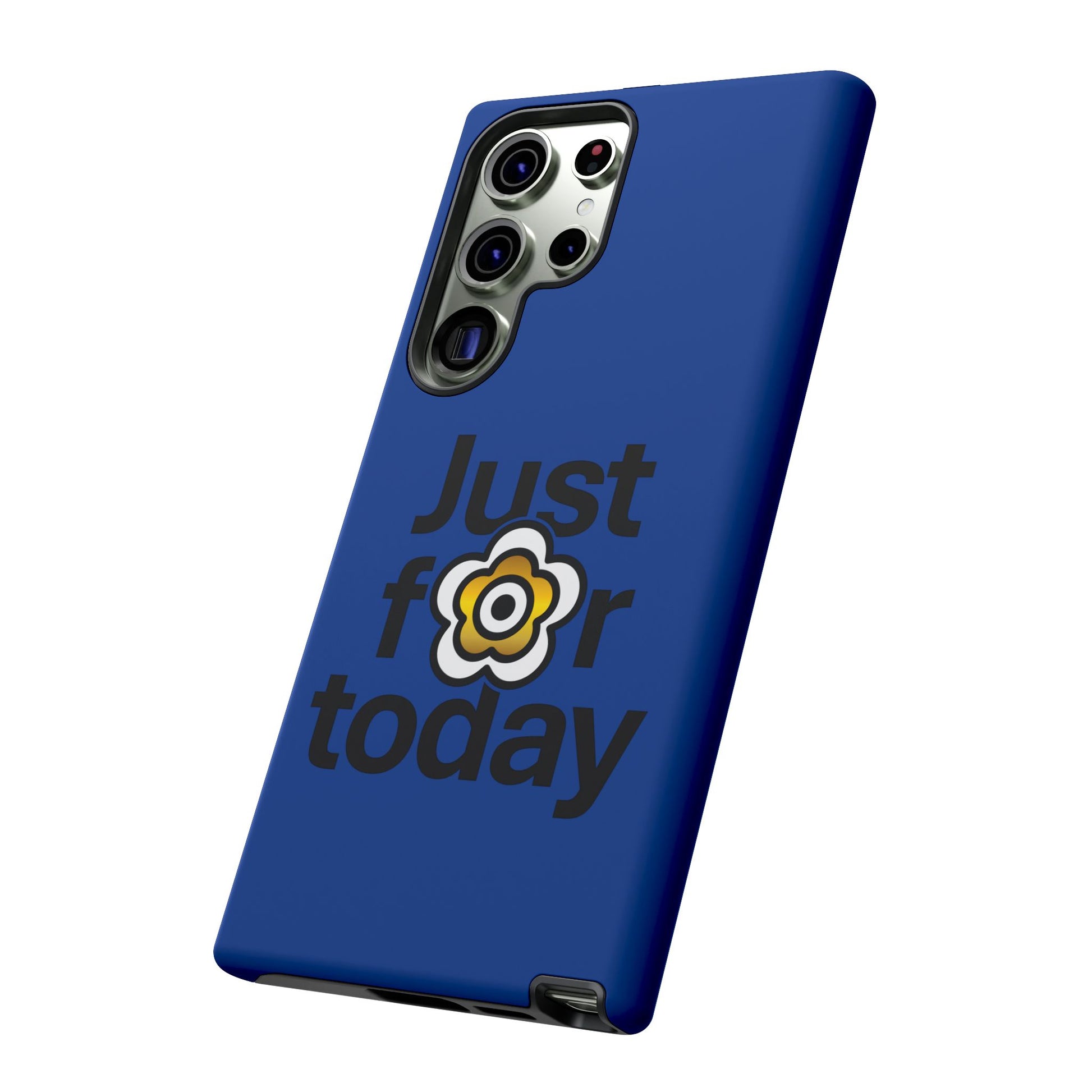 P🌺🌺P2Poppies Just for Today Samsung Phone Case – Inspirational Recovery Protection