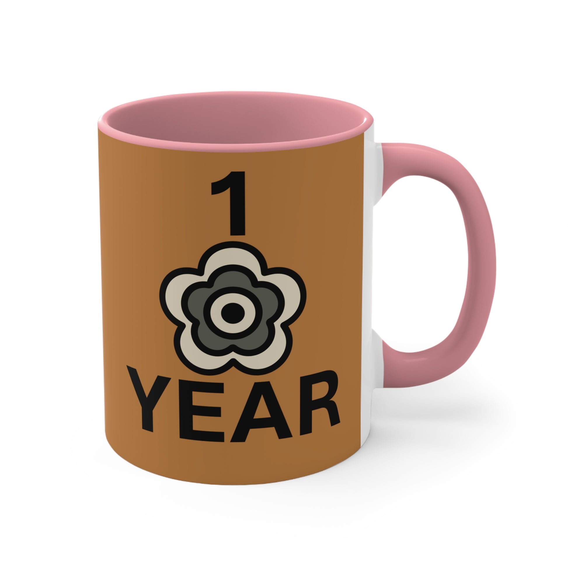 P🌺🌺P2Poppies 1 Year – Motivational Recovery Mug