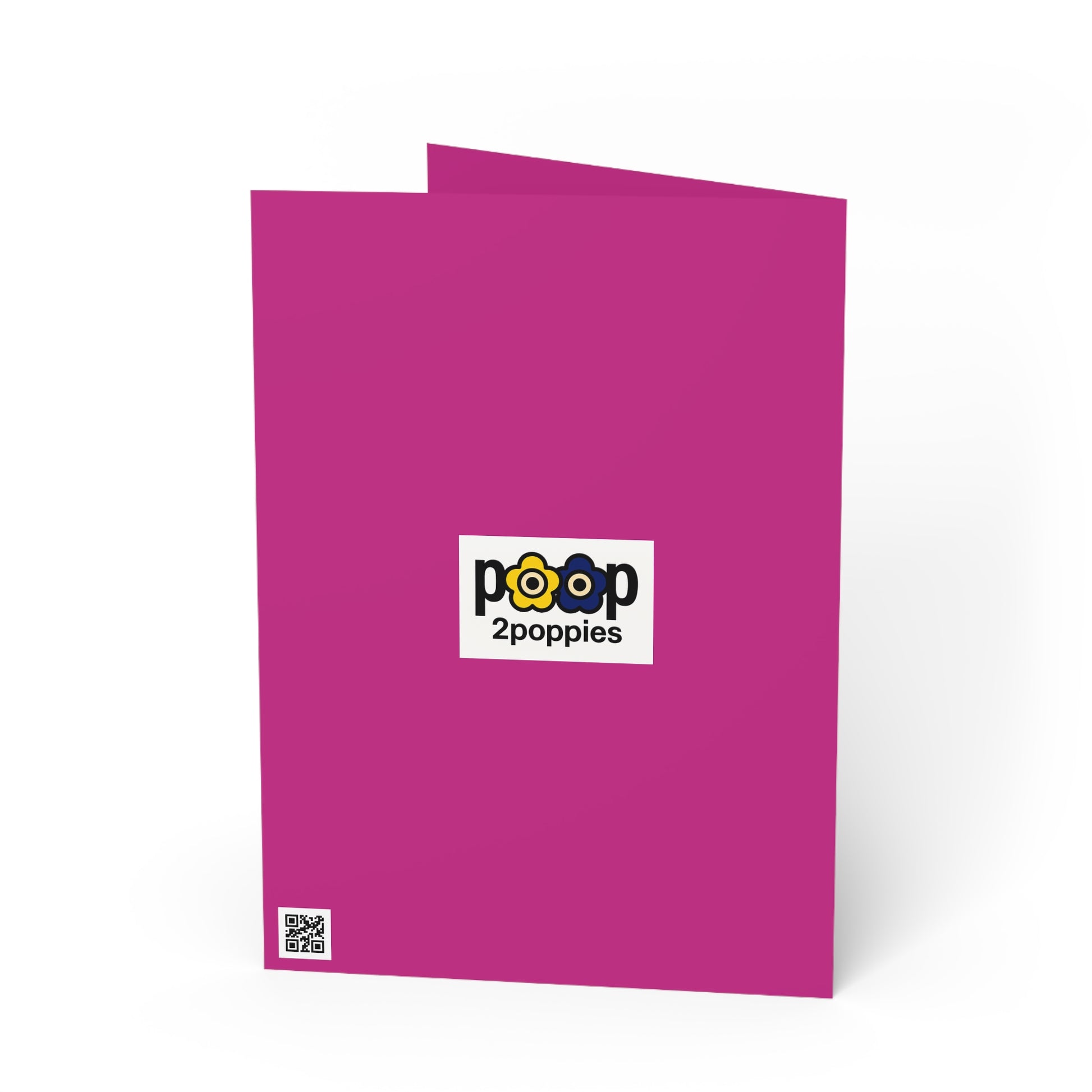 P🌺🌺P2Poppies 9 Months Milestone Greeting Card