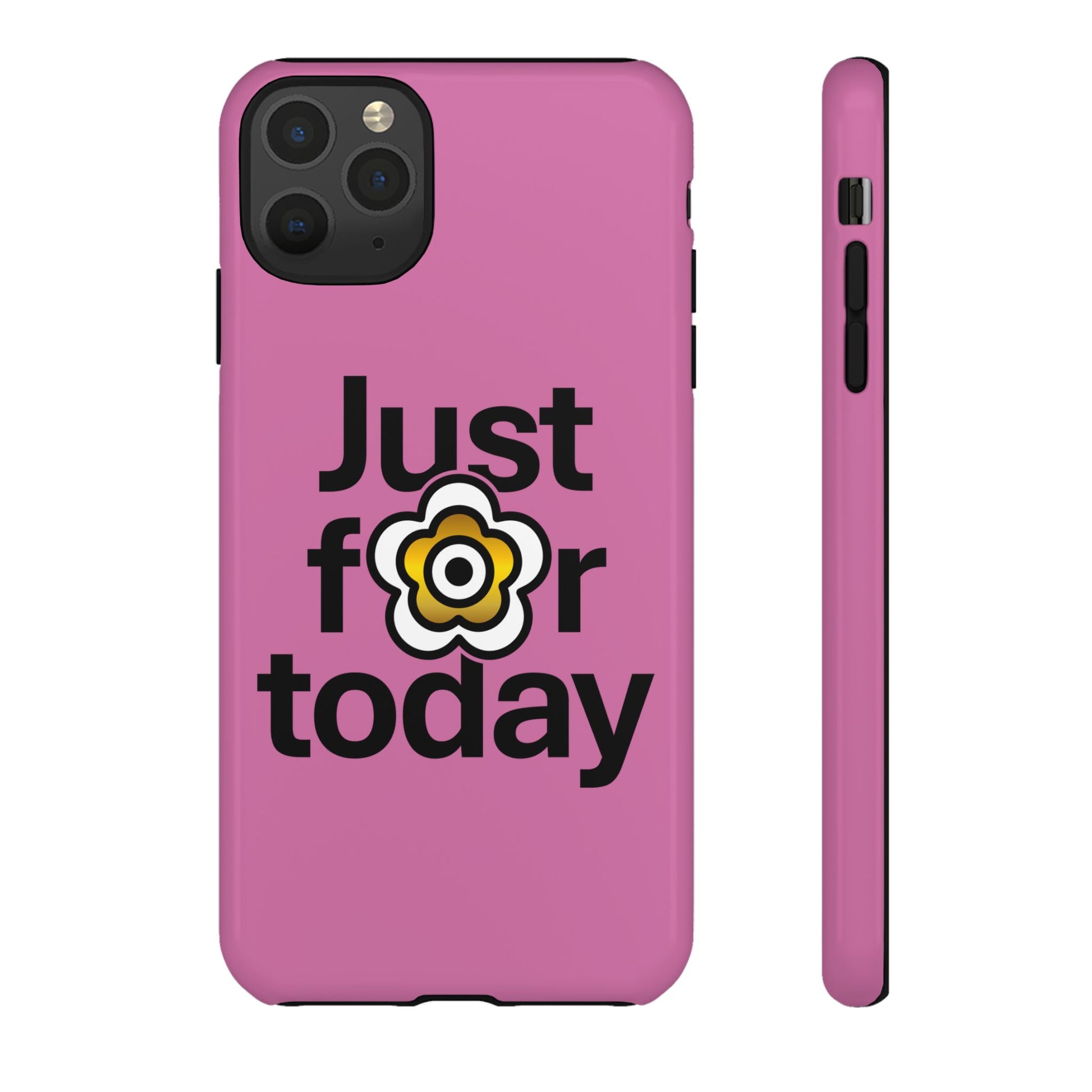 P🌺🌺P2Poppies Just for Today i-Phone Case – Inspirational Recovery Protection