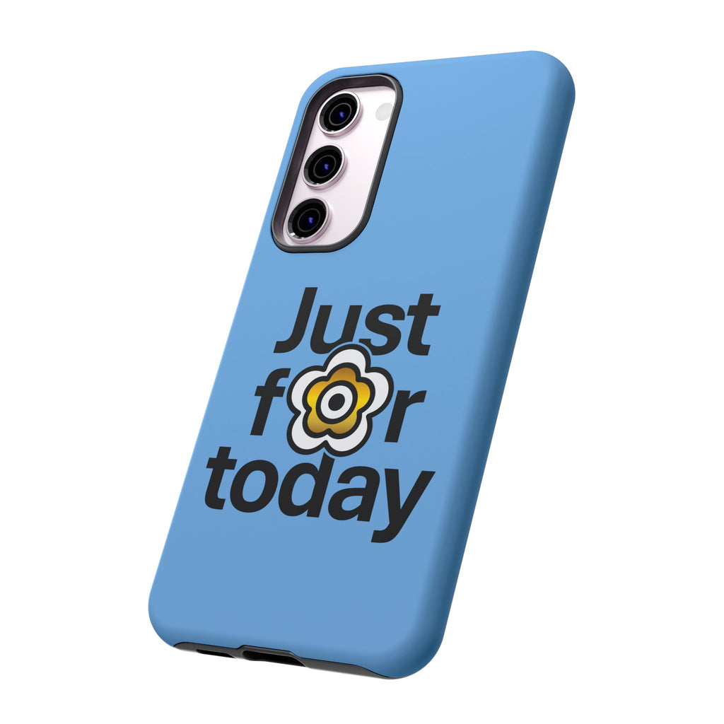 P🌺🌺P2Poppies Just for Today Samsung Phone Case – Inspirational Recovery Protection