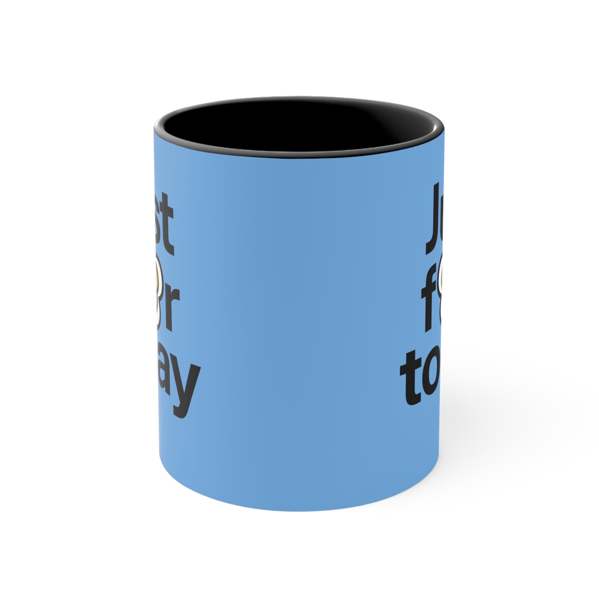 P🌺🌺P2Poppies Just for Today – Motivational Recovery Mug