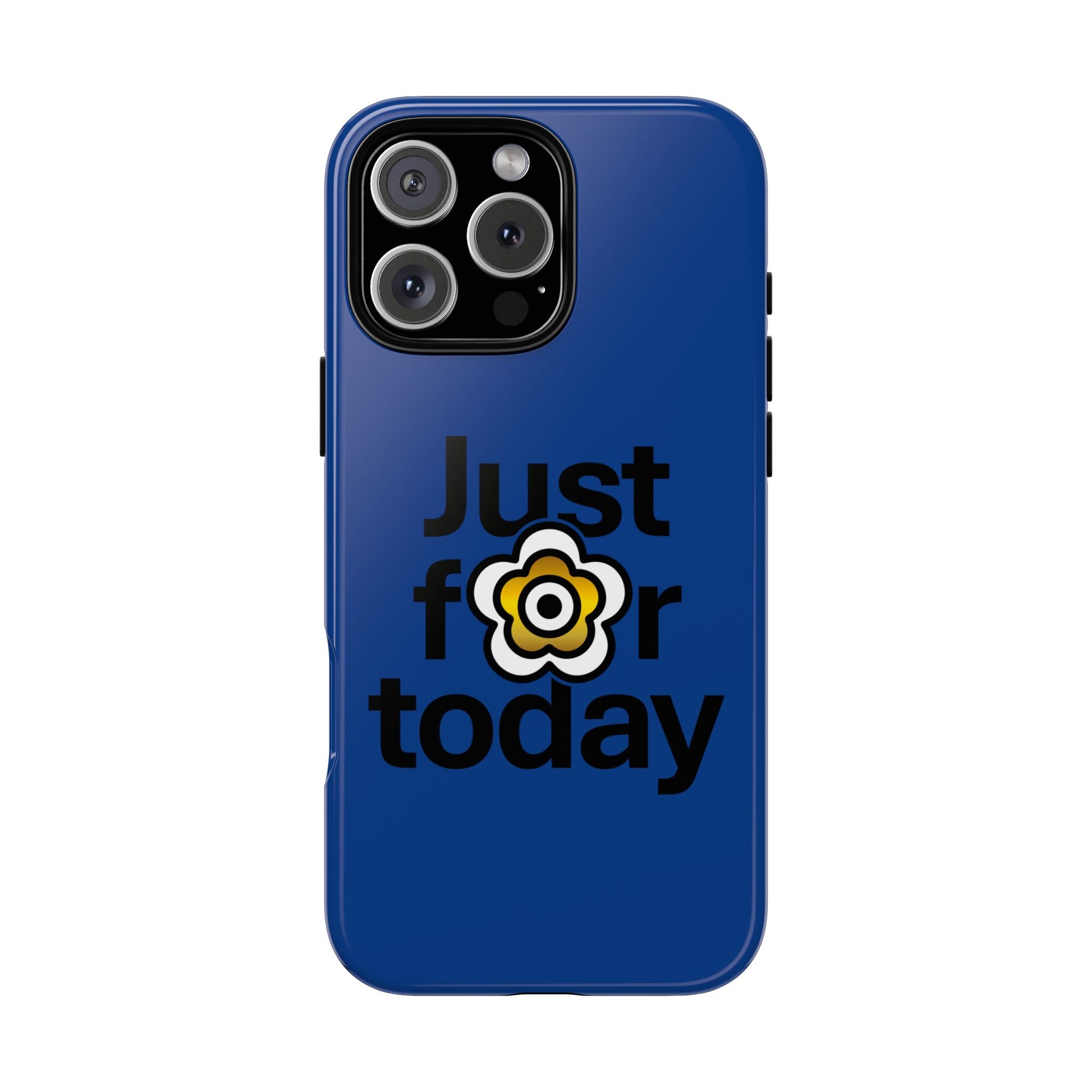 P🌺🌺P2Poppies Just for Today i-Phone Case – Inspirational Recovery Protection