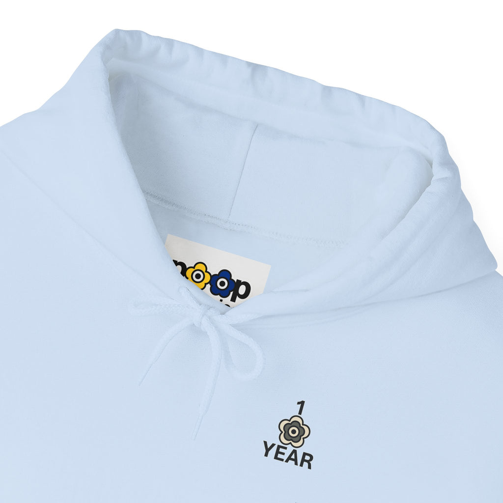 P🌺🌺P2Poppies 1 Year Sober Hoodie – Recovery Milestone Sweatshirt