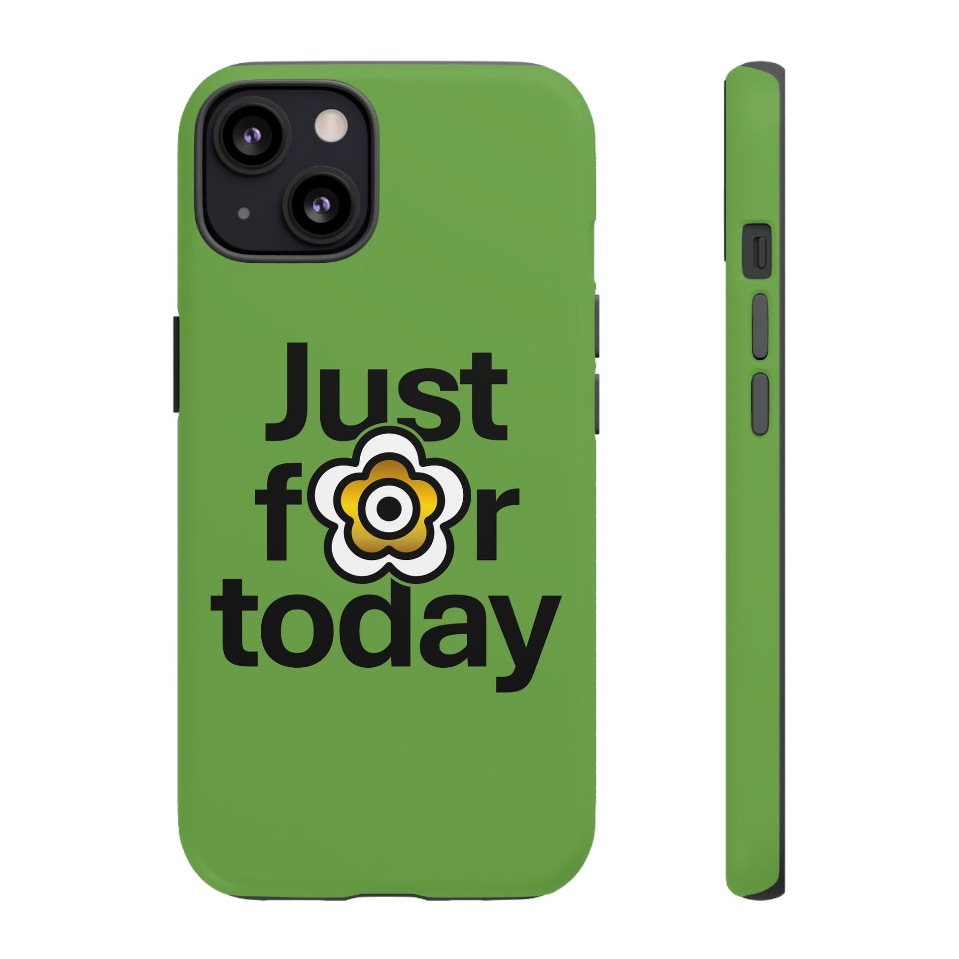 P🌺🌺P2Poppies Just for Today i-Phone Case – Inspirational Recovery Protection