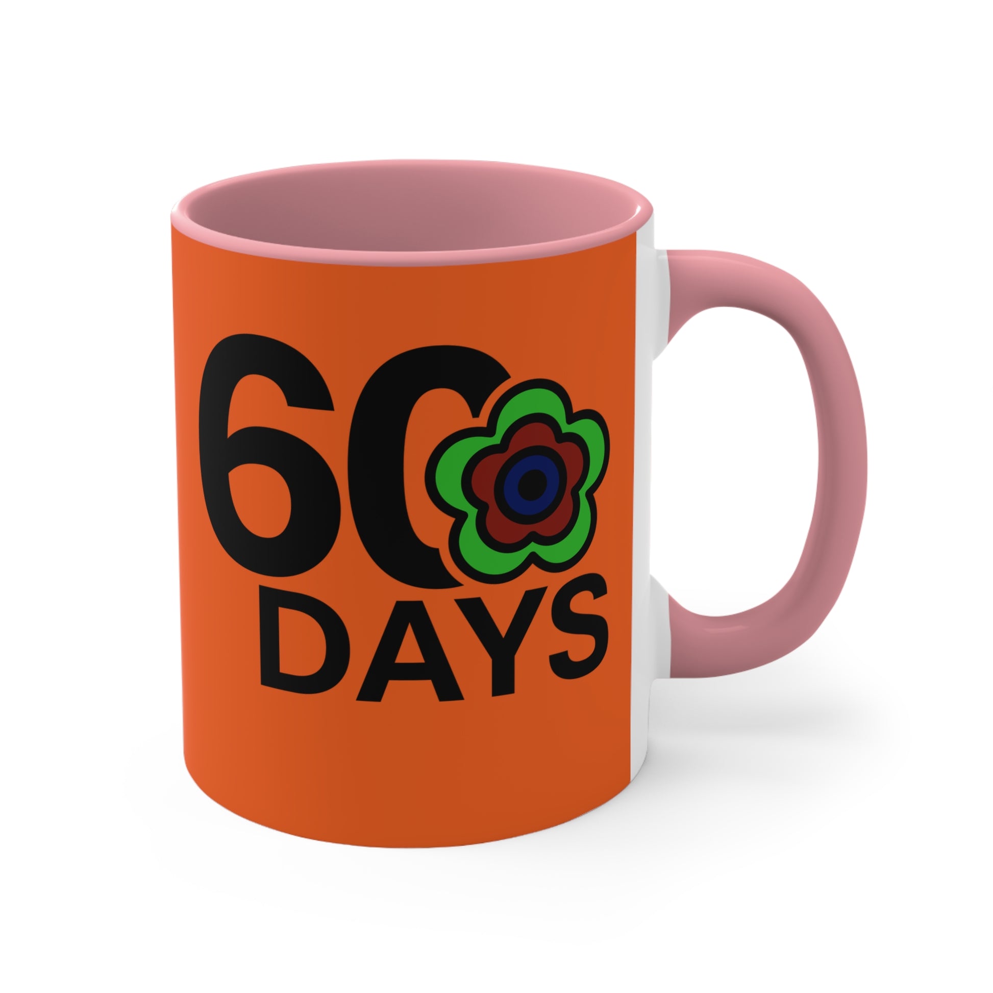 P🌺🌺P2Poppies 60 Days – Motivational Recovery Mug