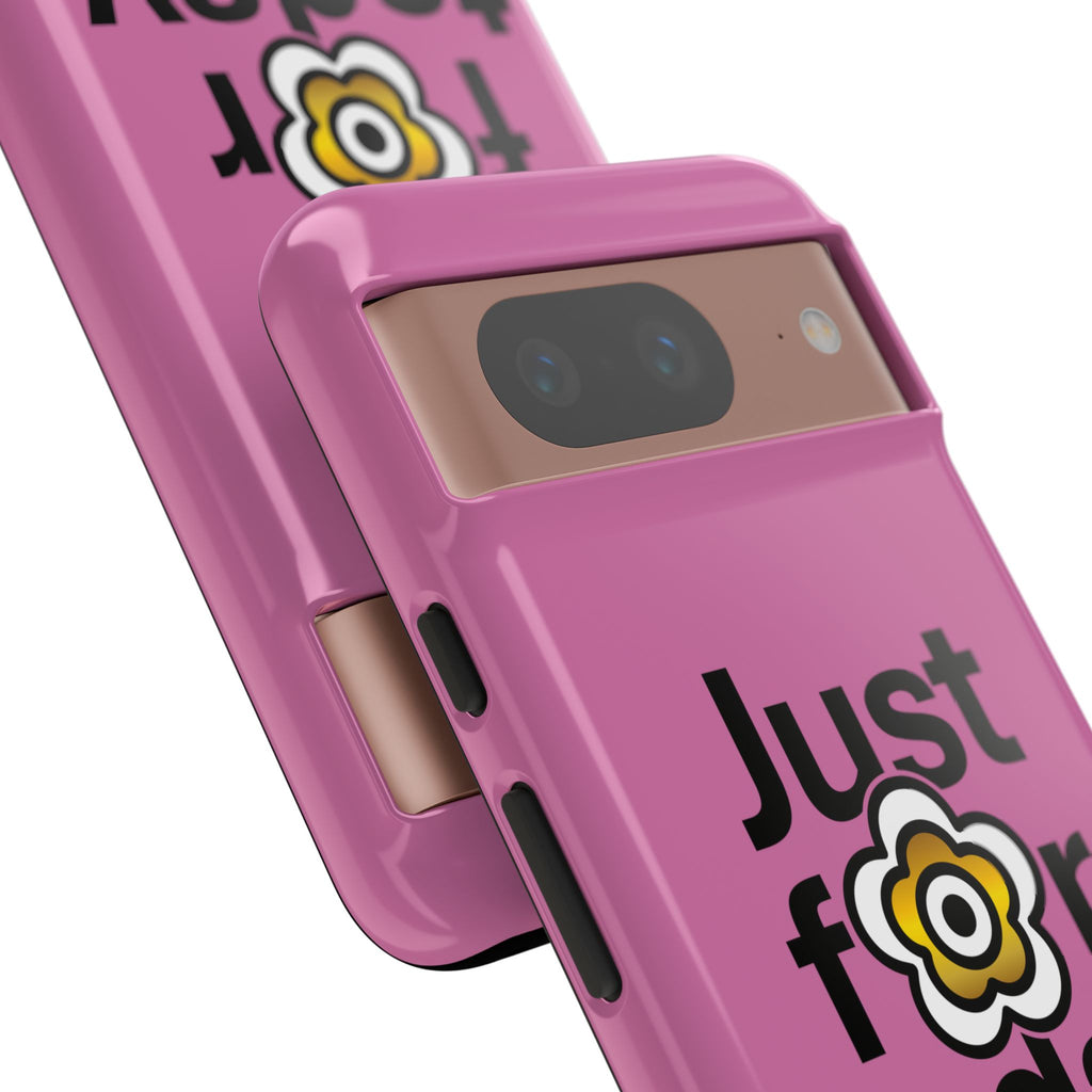 P🌺🌺P2Poppies Just for Today Google Phone Case – Inspirational Recovery Protection