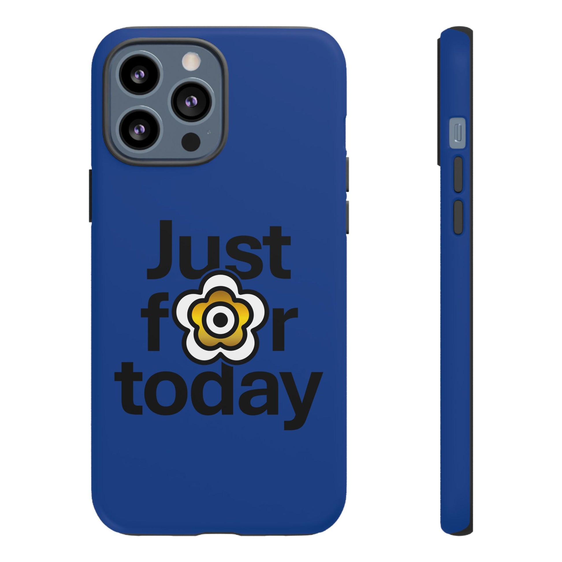 P🌺🌺P2Poppies Just for Today i-Phone Case – Inspirational Recovery Protection