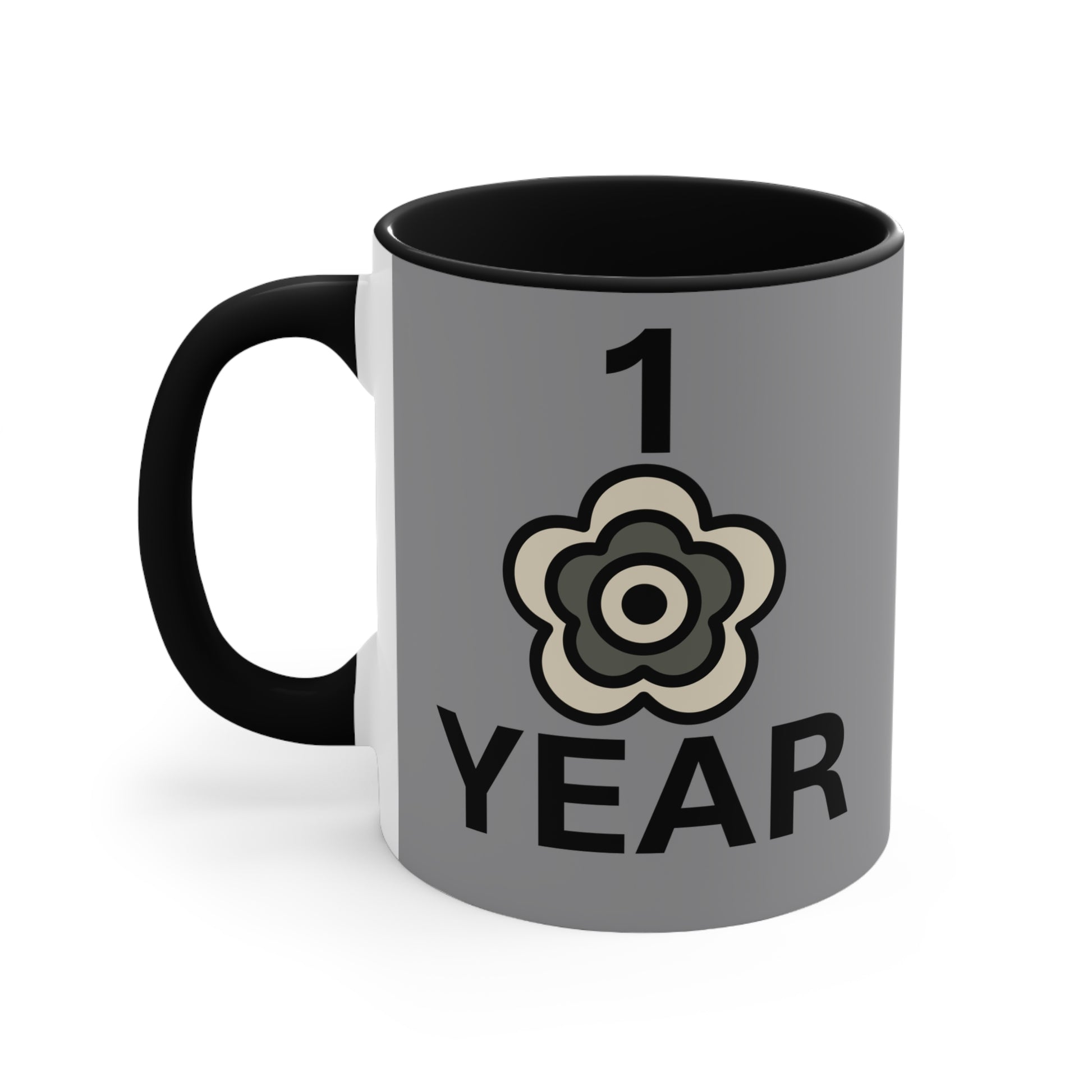 P🌺🌺P2Poppies 1 Year – Motivational Recovery Mug