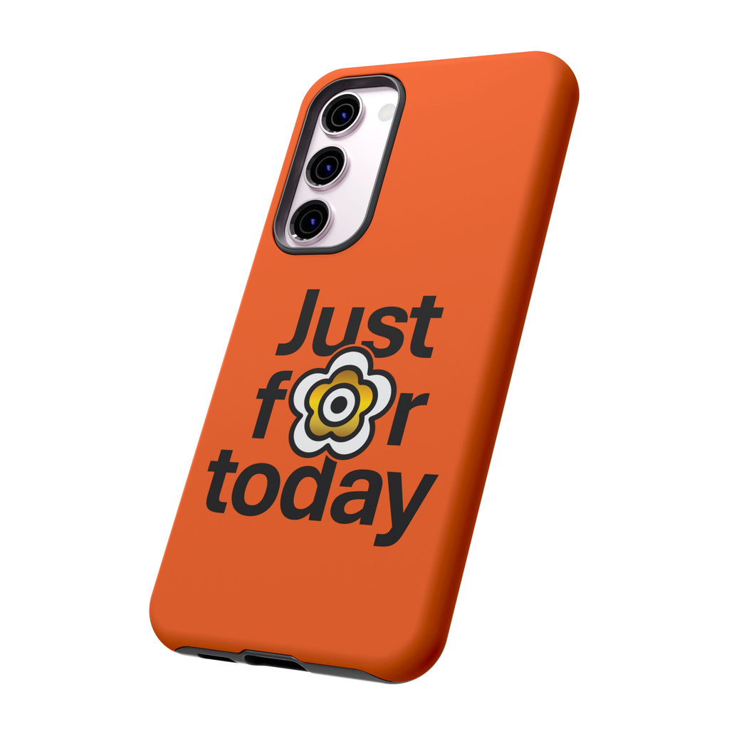 P🌺🌺P2Poppies Just for Today Samsung Phone Case – Inspirational Recovery Protection