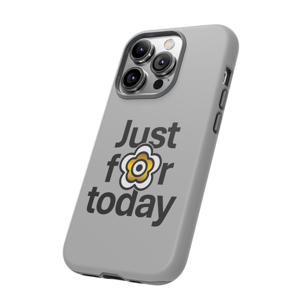 P🌺🌺P2Poppies Just for Today i-Phone Case – Inspirational Recovery Protection