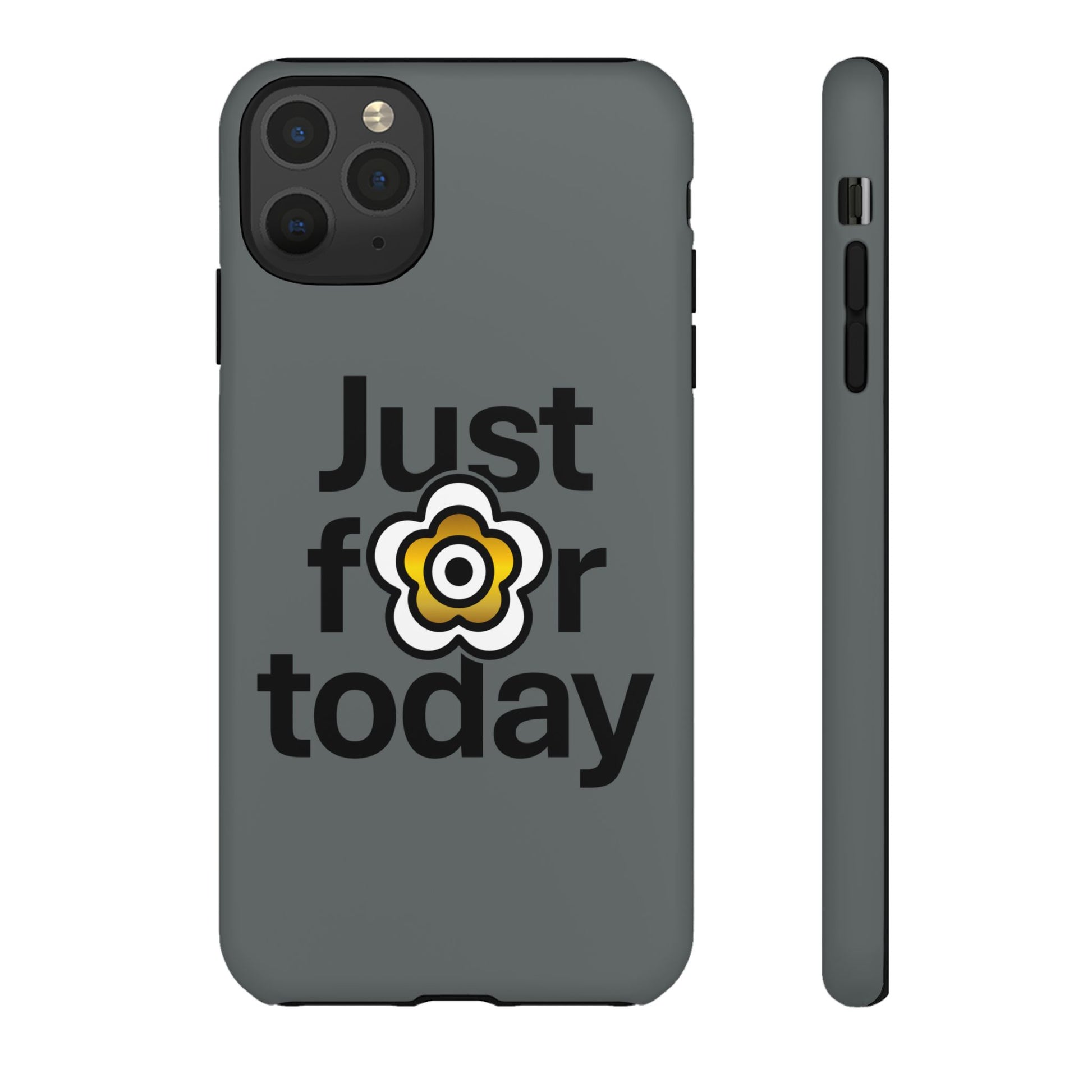 P🌺🌺P2Poppies Just for Today i-Phone Case – Inspirational Recovery Protection