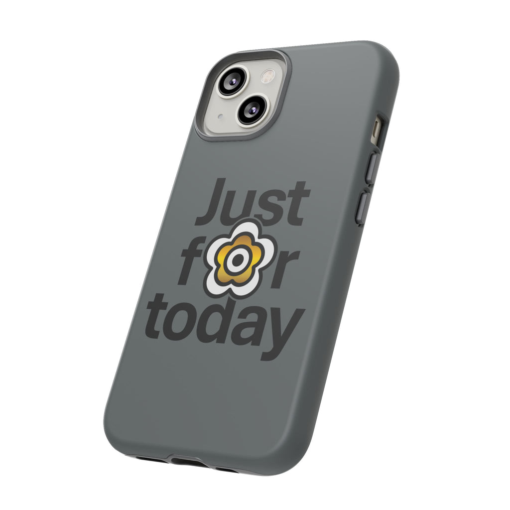 P🌺🌺P2Poppies Just for Today i-Phone Case – Inspirational Recovery Protection