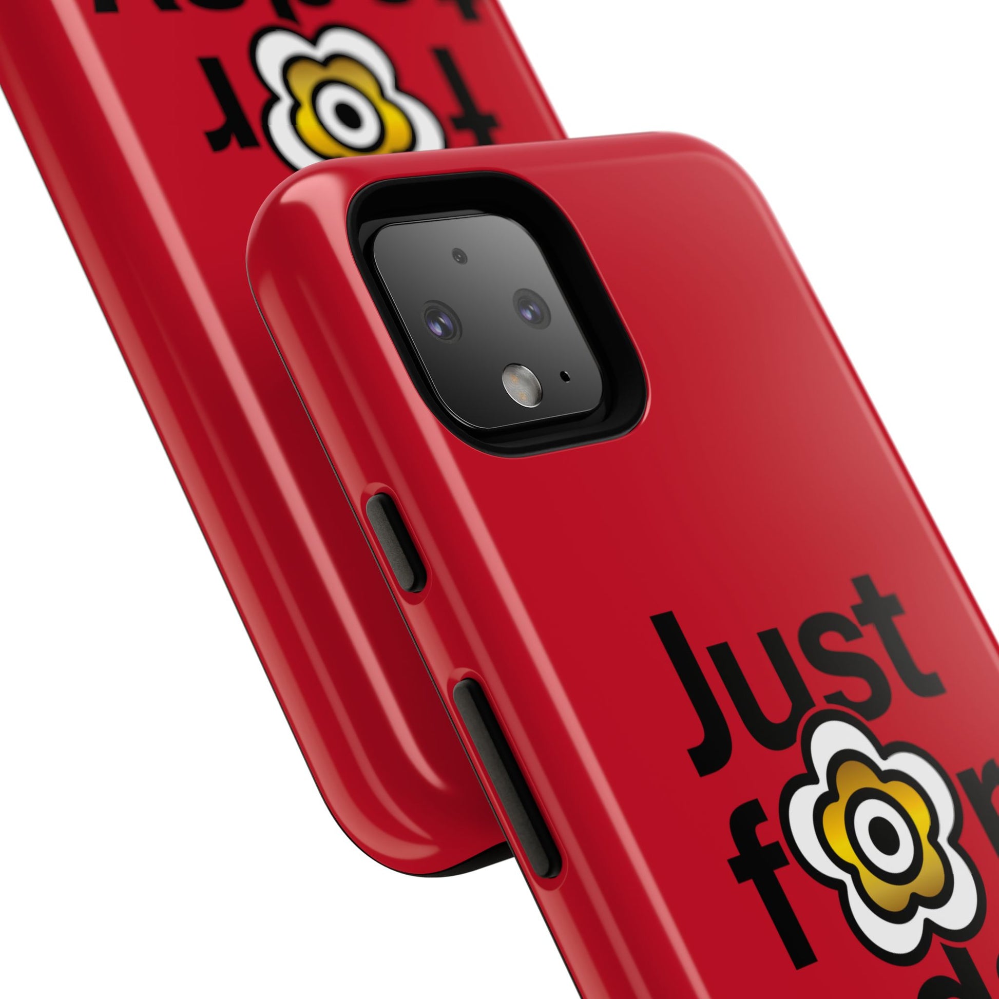 P🌺🌺P2Poppies Just for Today Google Phone Case – Inspirational Recovery Protection