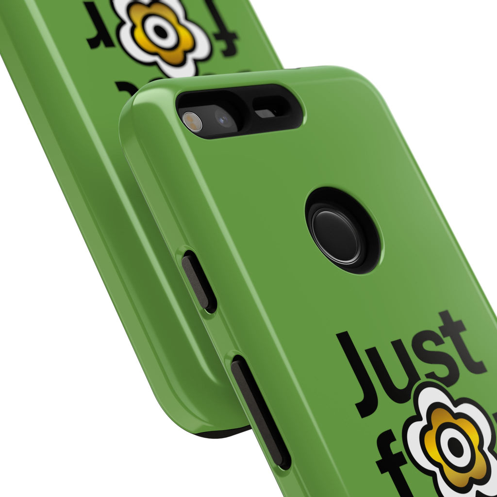 P🌺🌺P2Poppies Just for Today Google Phone Case – Inspirational Recovery Protection