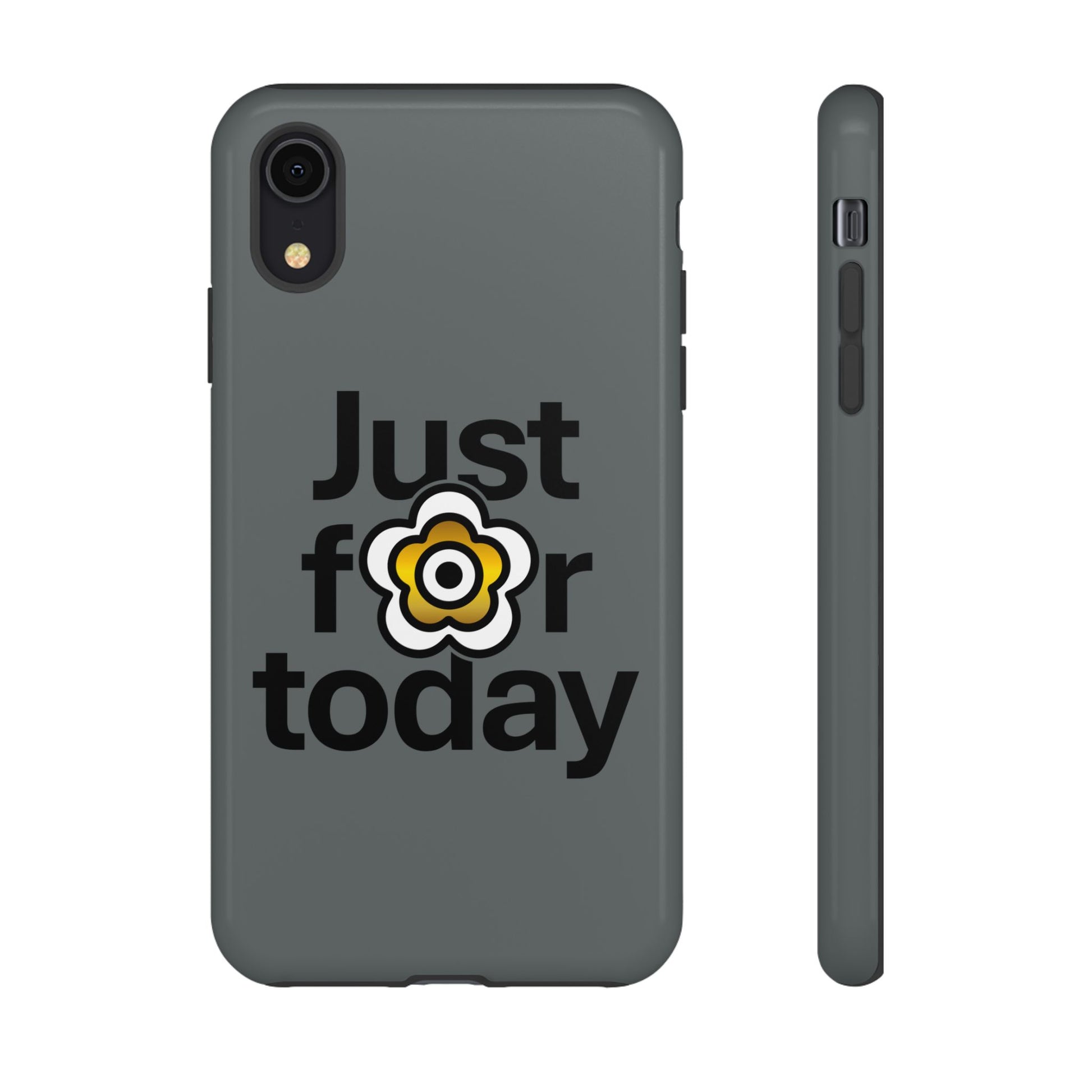 P🌺🌺P2Poppies Just for Today i-Phone Case – Inspirational Recovery Protection