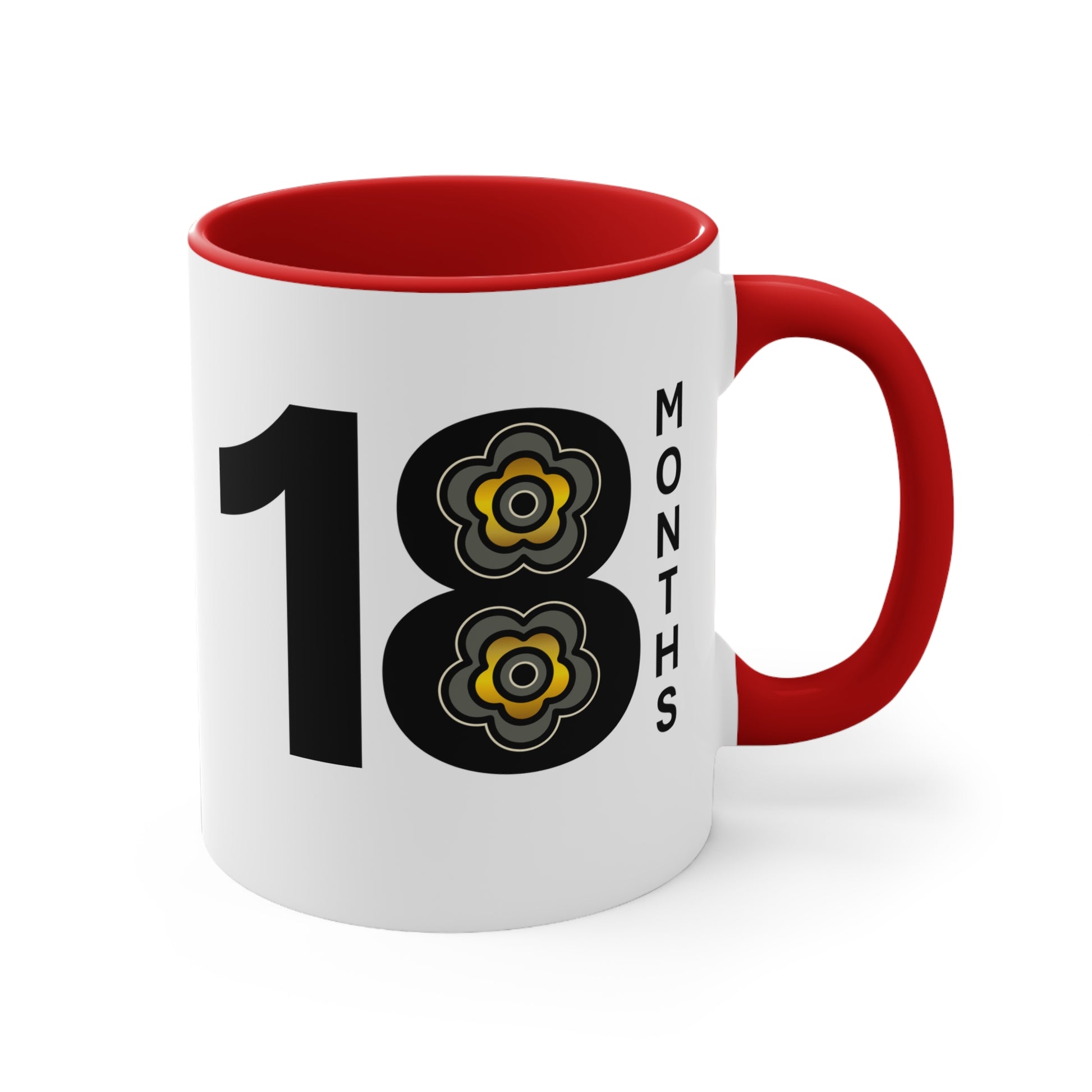 P🌺🌺P2Poppies 18 Months – Motivational Recovery Mug