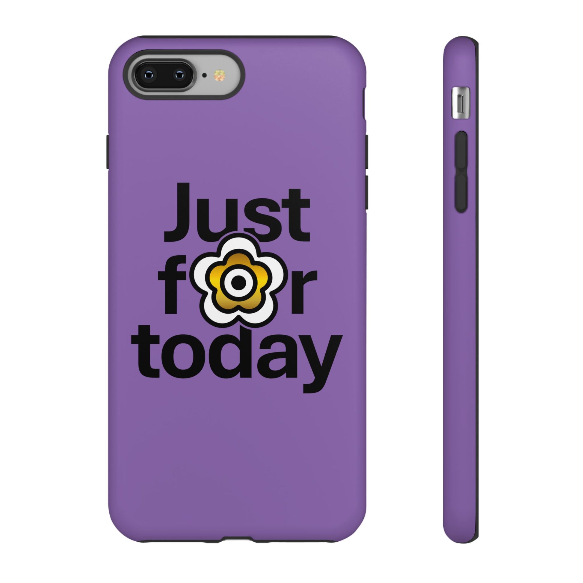 P🌺🌺P2Poppies Just for Today i-Phone Case – Inspirational Recovery Protection