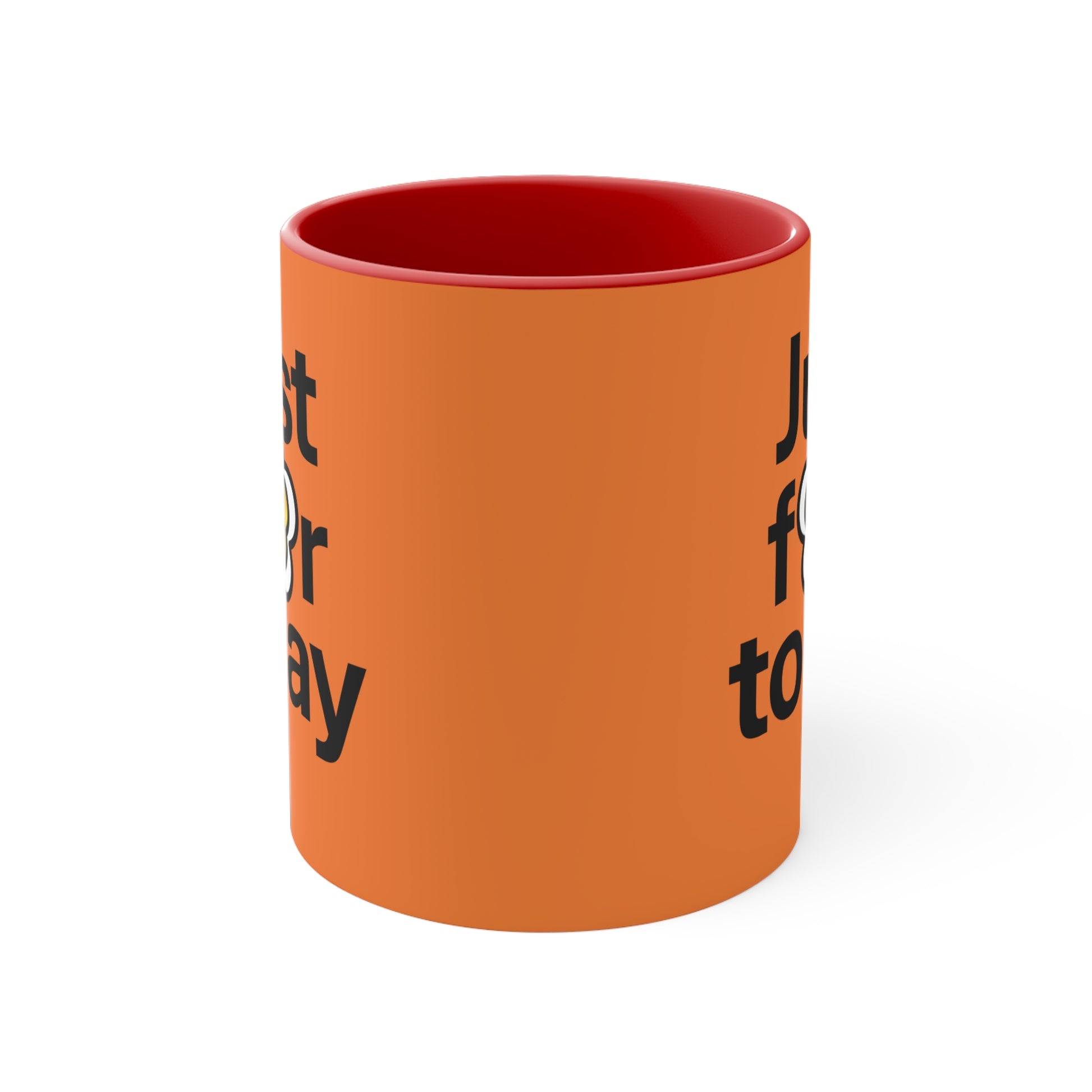 P🌺🌺P2Poppies Just for Today – Motivational Recovery Mug