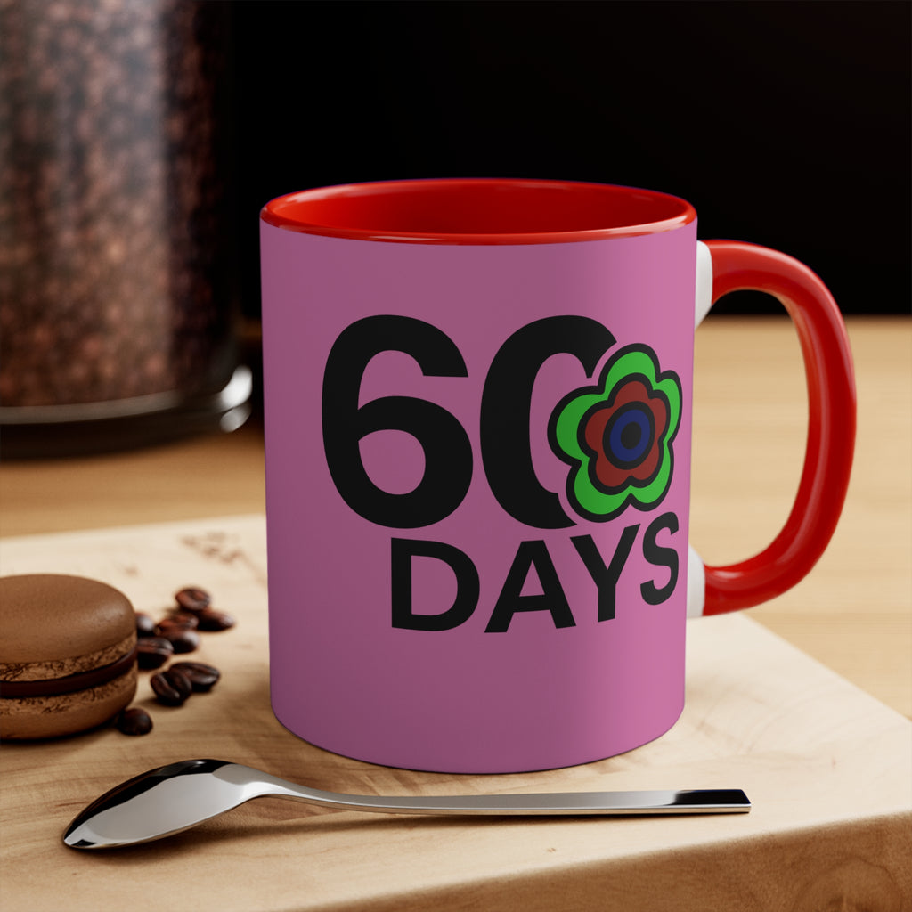 P🌺🌺P2Poppies 60 Days – Motivational Recovery Mug