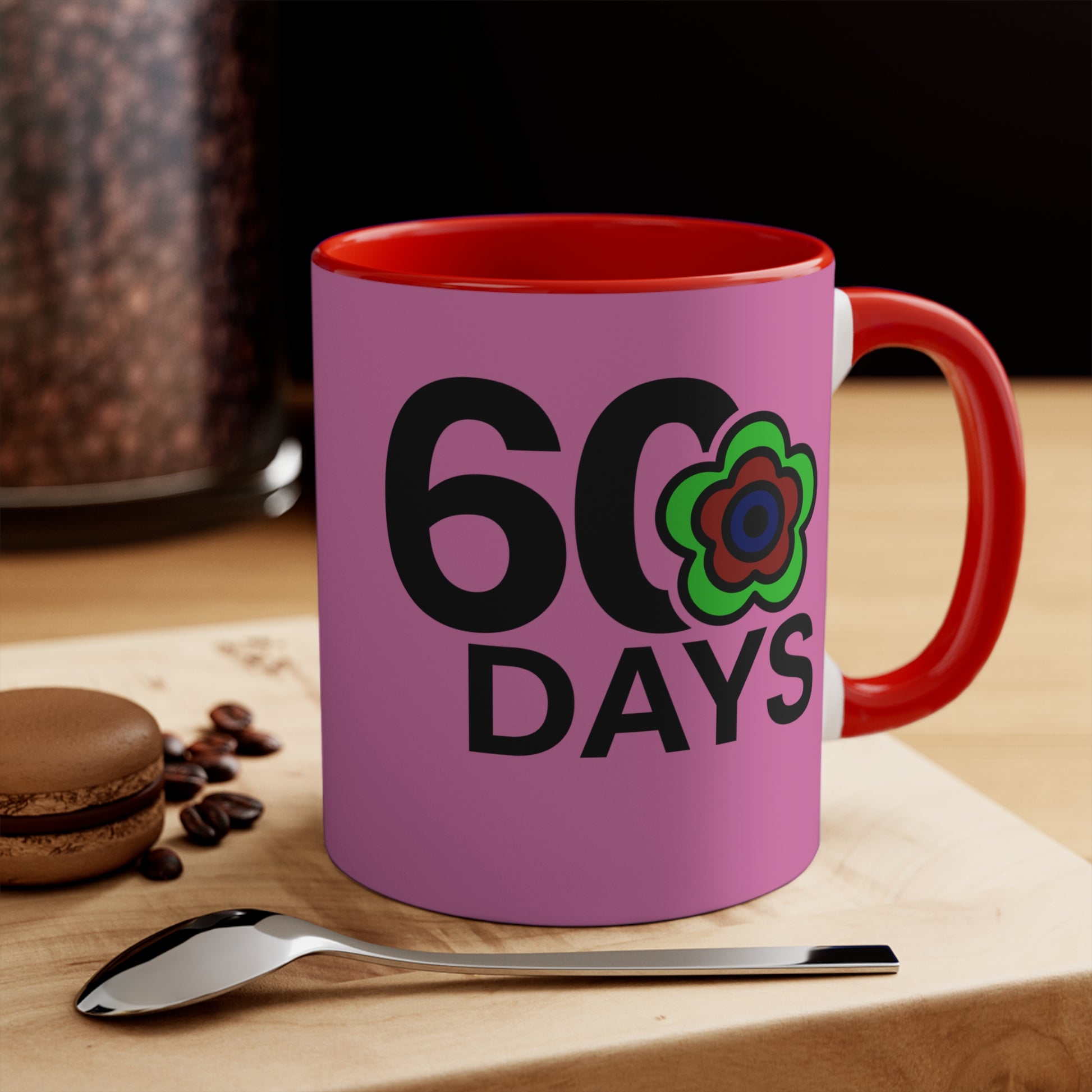 P🌺🌺P2Poppies 60 Days – Motivational Recovery Mug