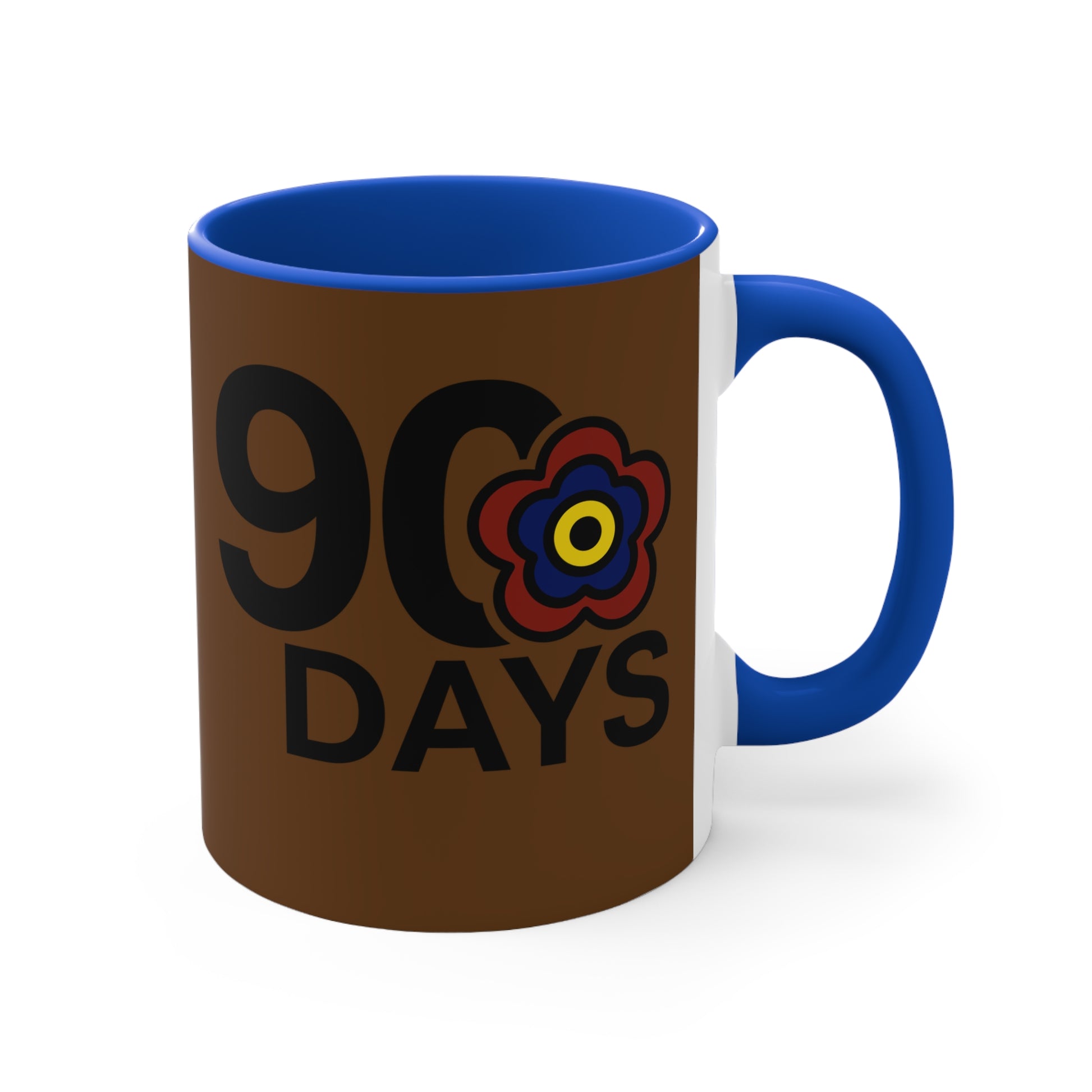 P🌺🌺P2Poppies 90 Days – Motivational Recovery Mug