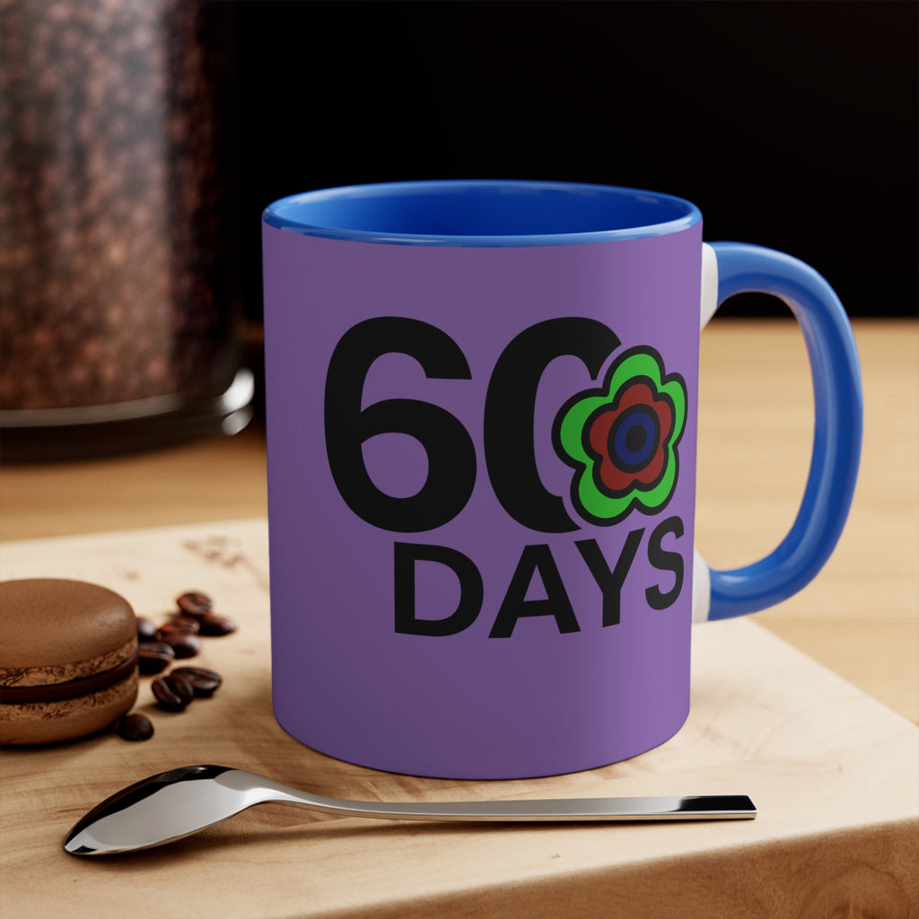 P🌺🌺P2Poppies 60 Days – Motivational Recovery Mug