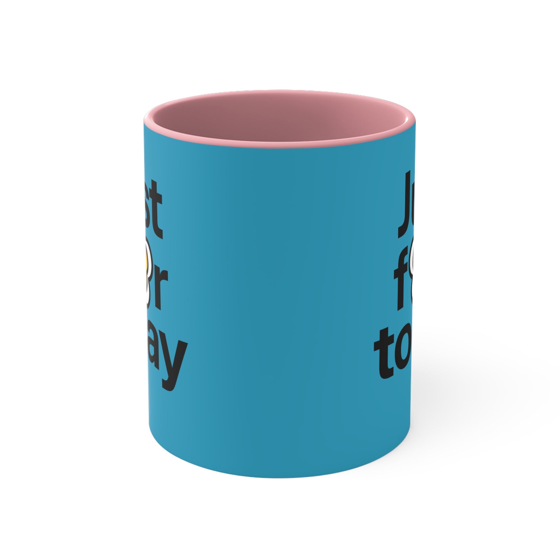 P🌺🌺P2Poppies Just for Today – Motivational Recovery Mug