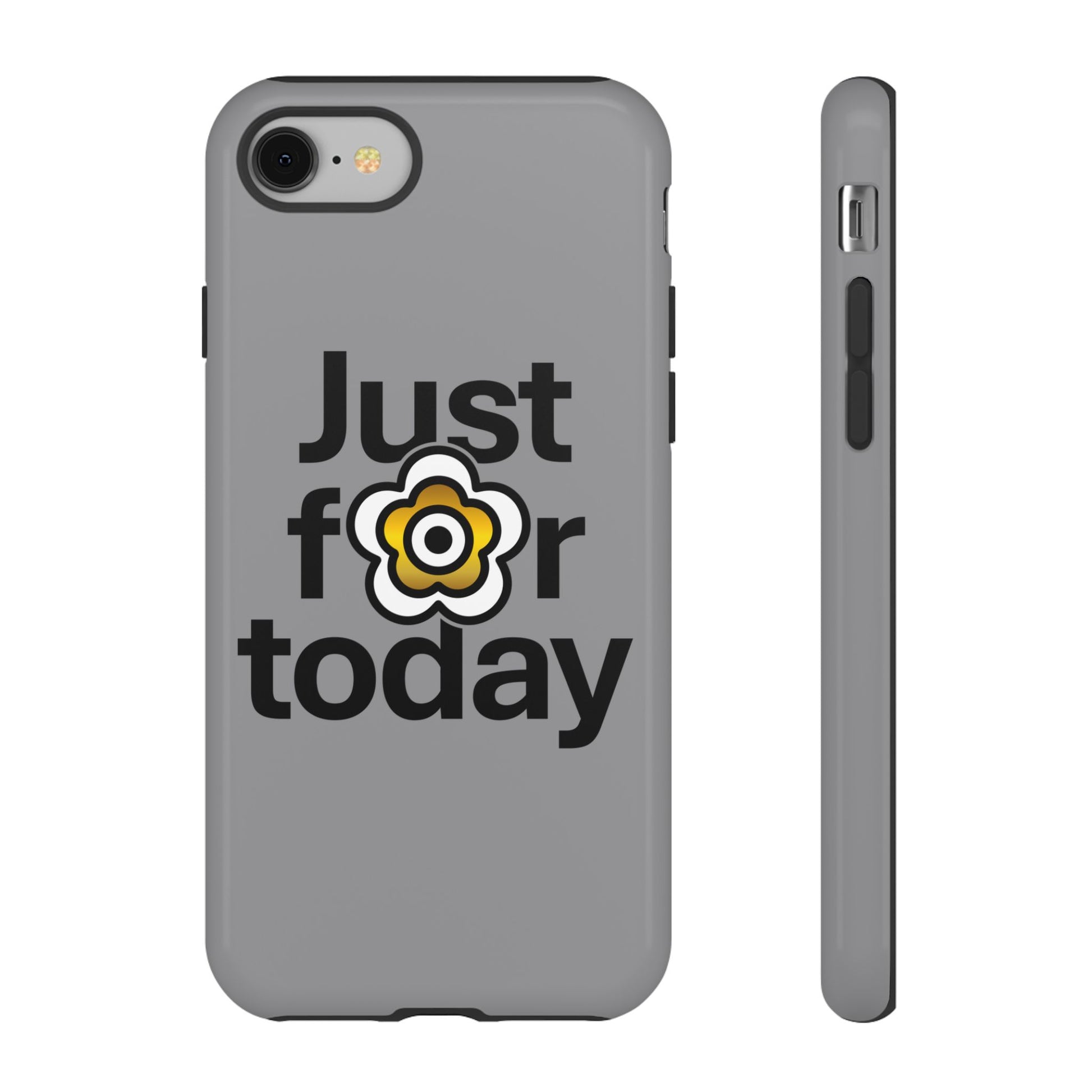 P🌺🌺P2Poppies Just for Today i-Phone Case – Inspirational Recovery Protection