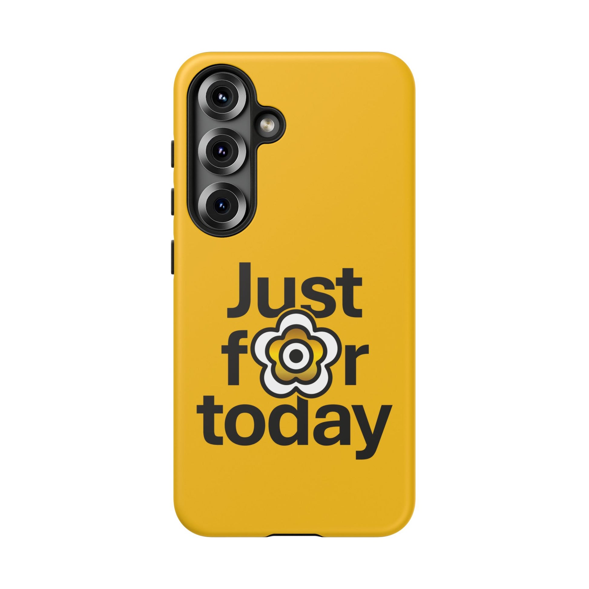 P🌺🌺P2Poppies Just for Today Samsung Phone Case – Inspirational Recovery Protection