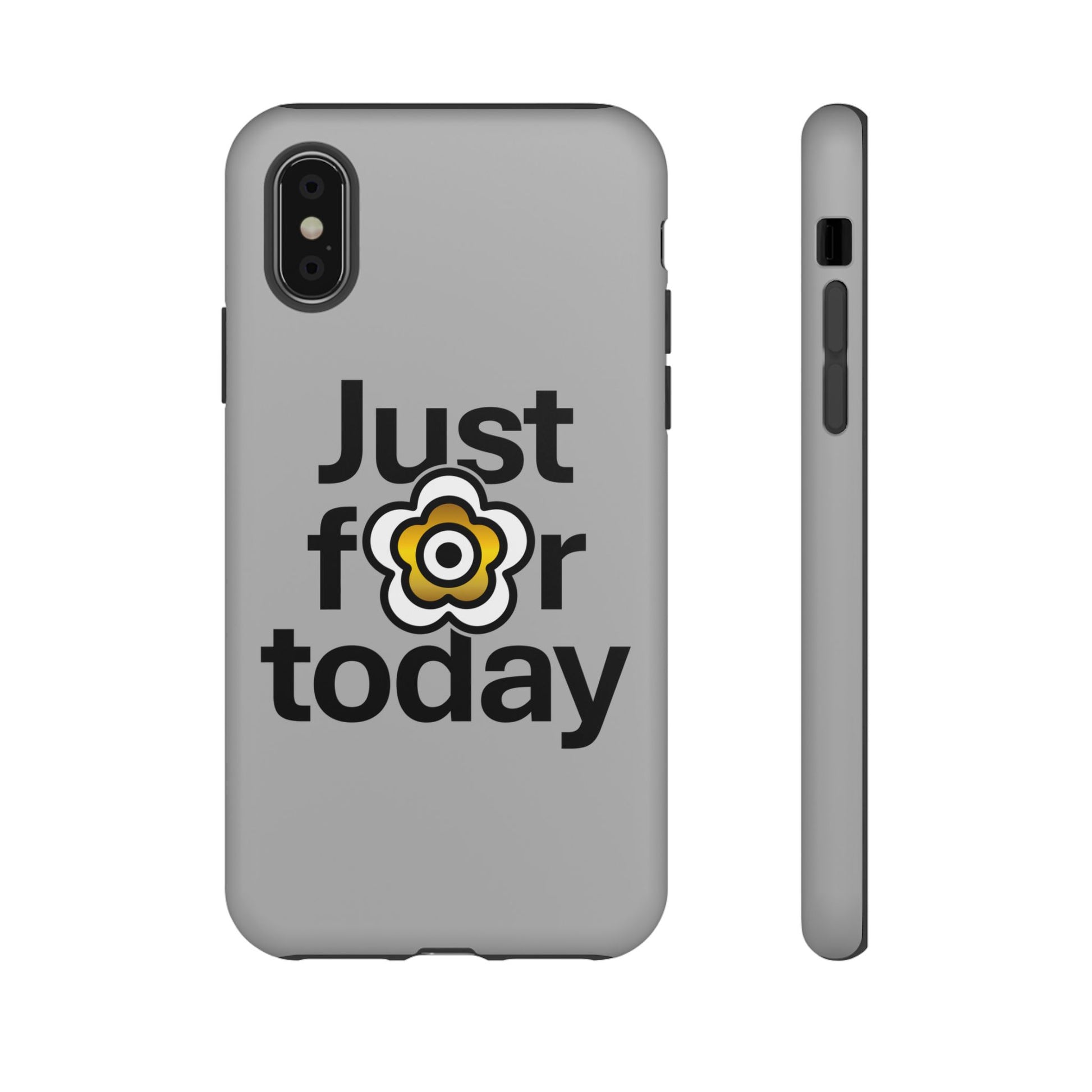 P🌺🌺P2Poppies Just for Today i-Phone Case – Inspirational Recovery Protection