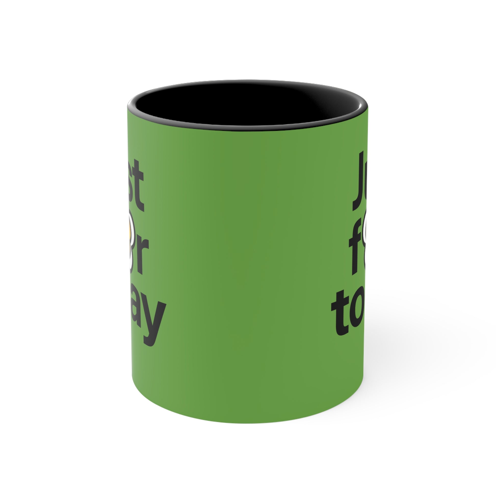 P🌺🌺P2Poppies Just for Today – Motivational Recovery Mug