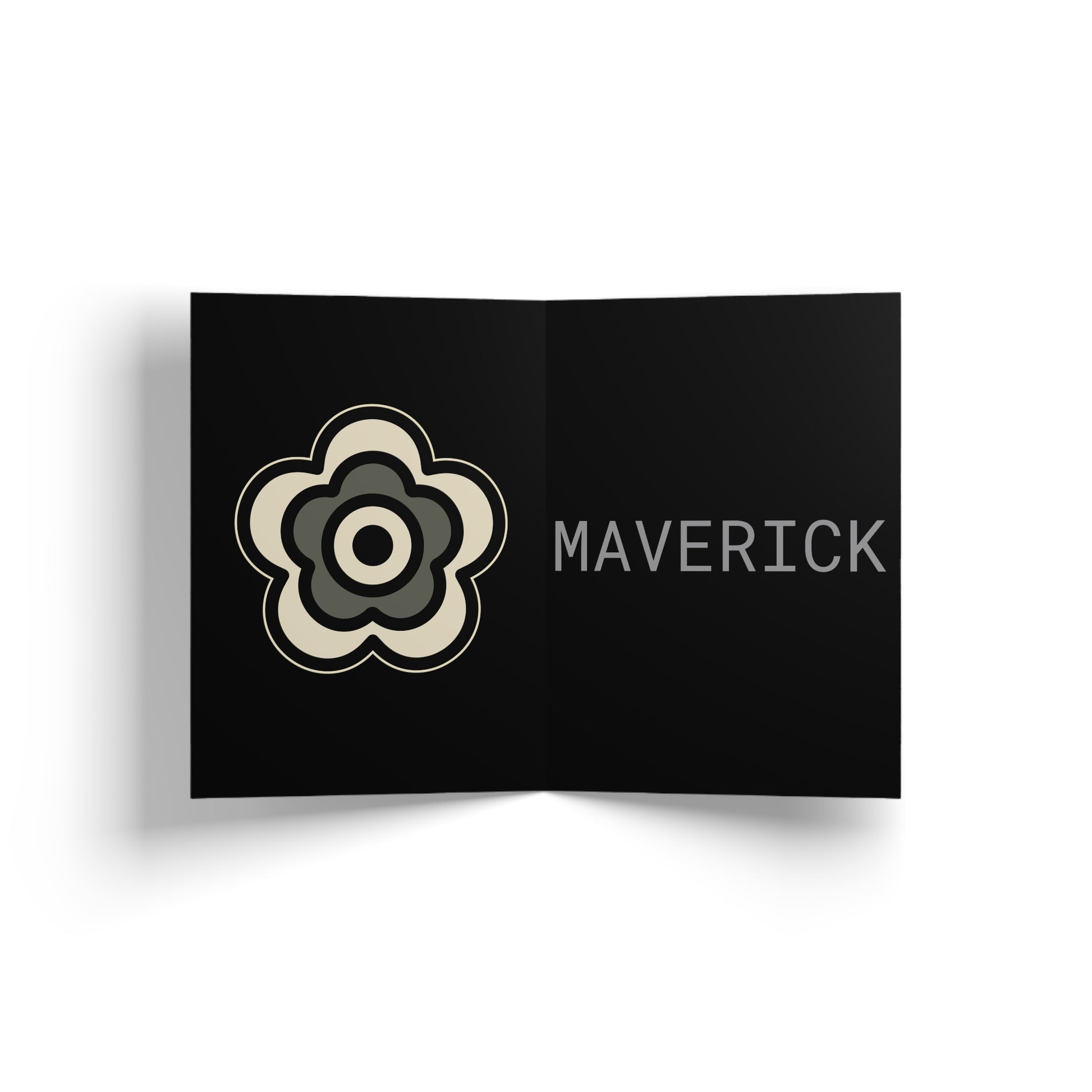 P🌺🌺P2Poppies 1 Year Milestone Greeting Card