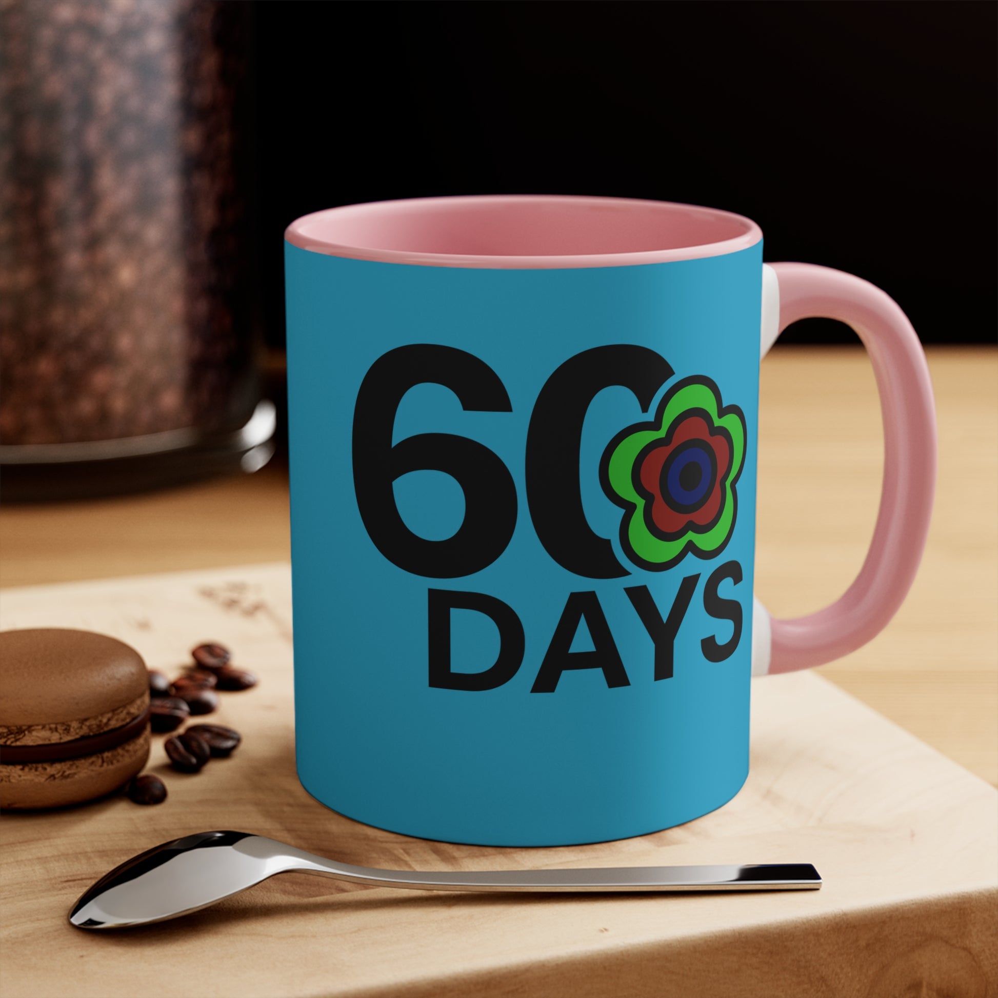 P🌺🌺P2Poppies 60 Days – Motivational Recovery Mug