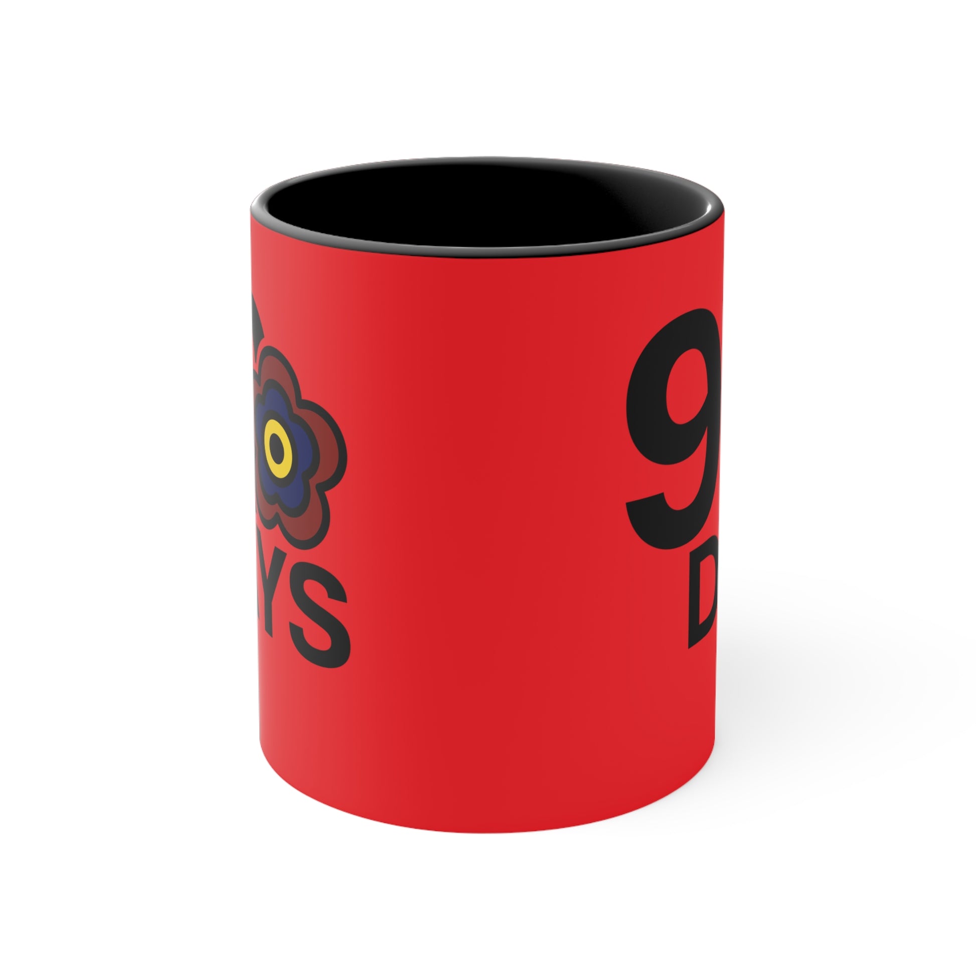 P🌺🌺P2Poppies 90 Days – Motivational Recovery Mug