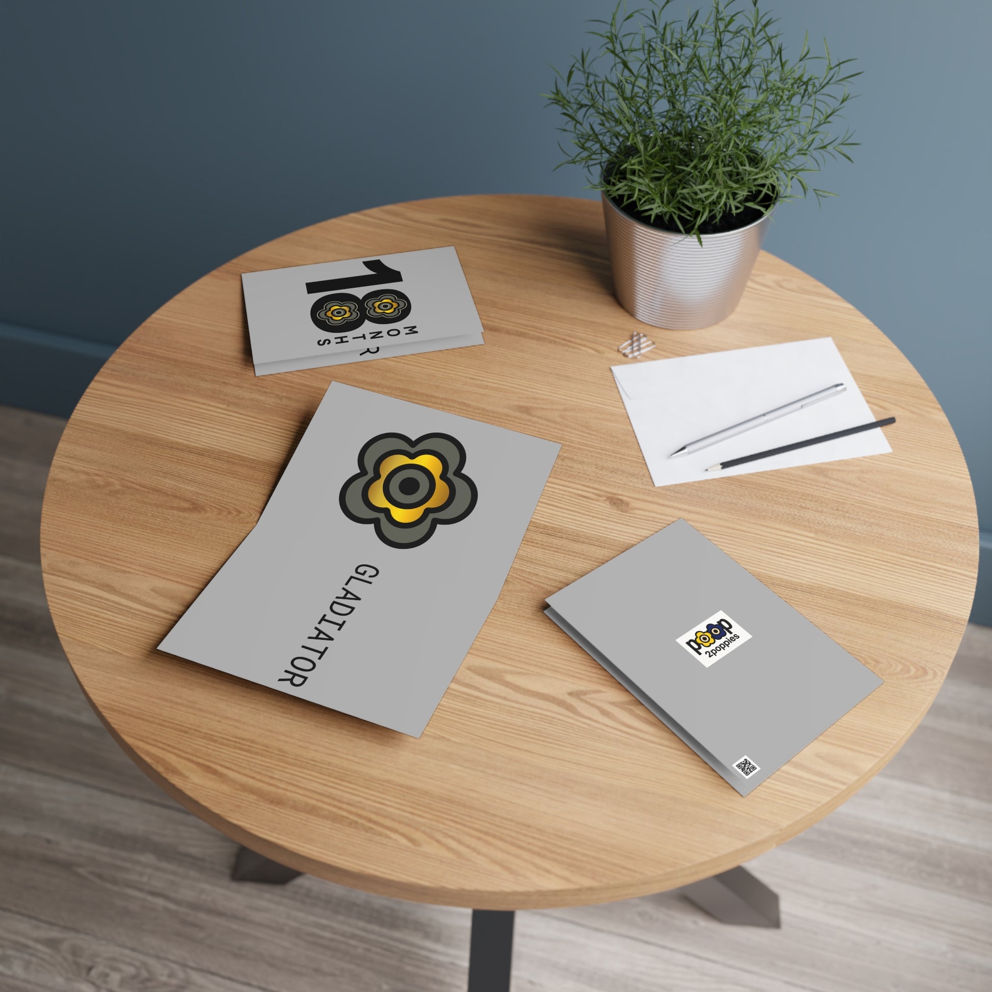 P🌺🌺P2Poppies 18 Months Milestone Greeting Card