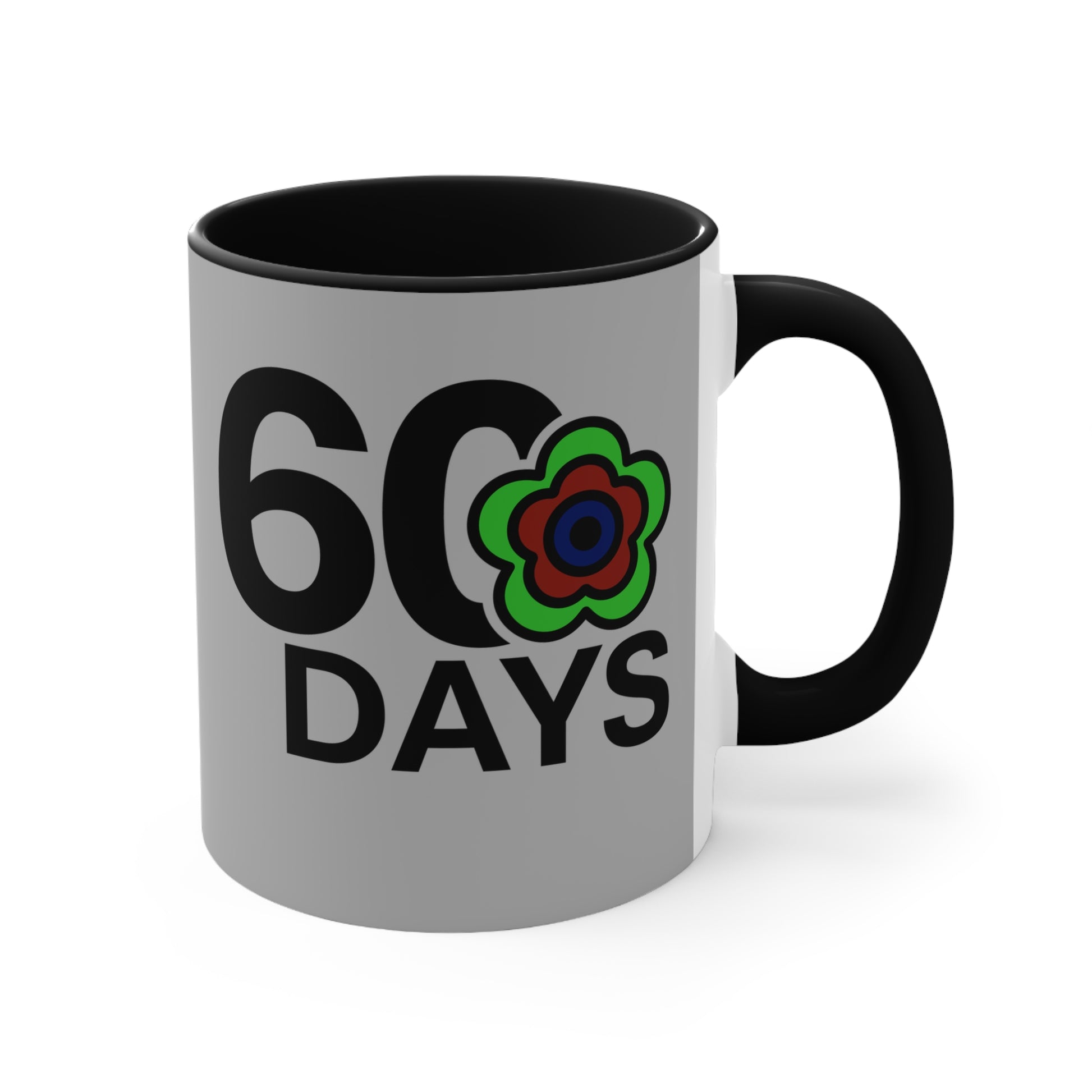 P🌺🌺P2Poppies 60 Days – Motivational Recovery Mug