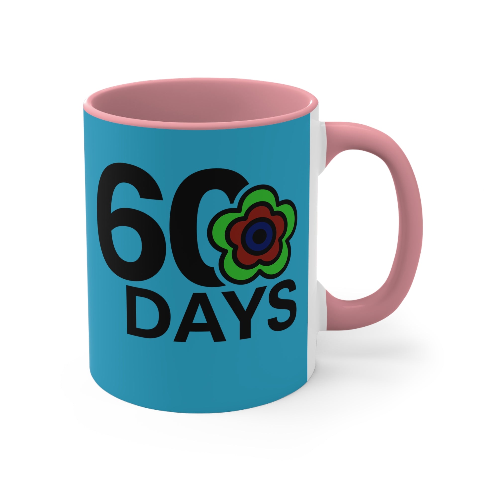 P🌺🌺P2Poppies 60 Days – Motivational Recovery Mug