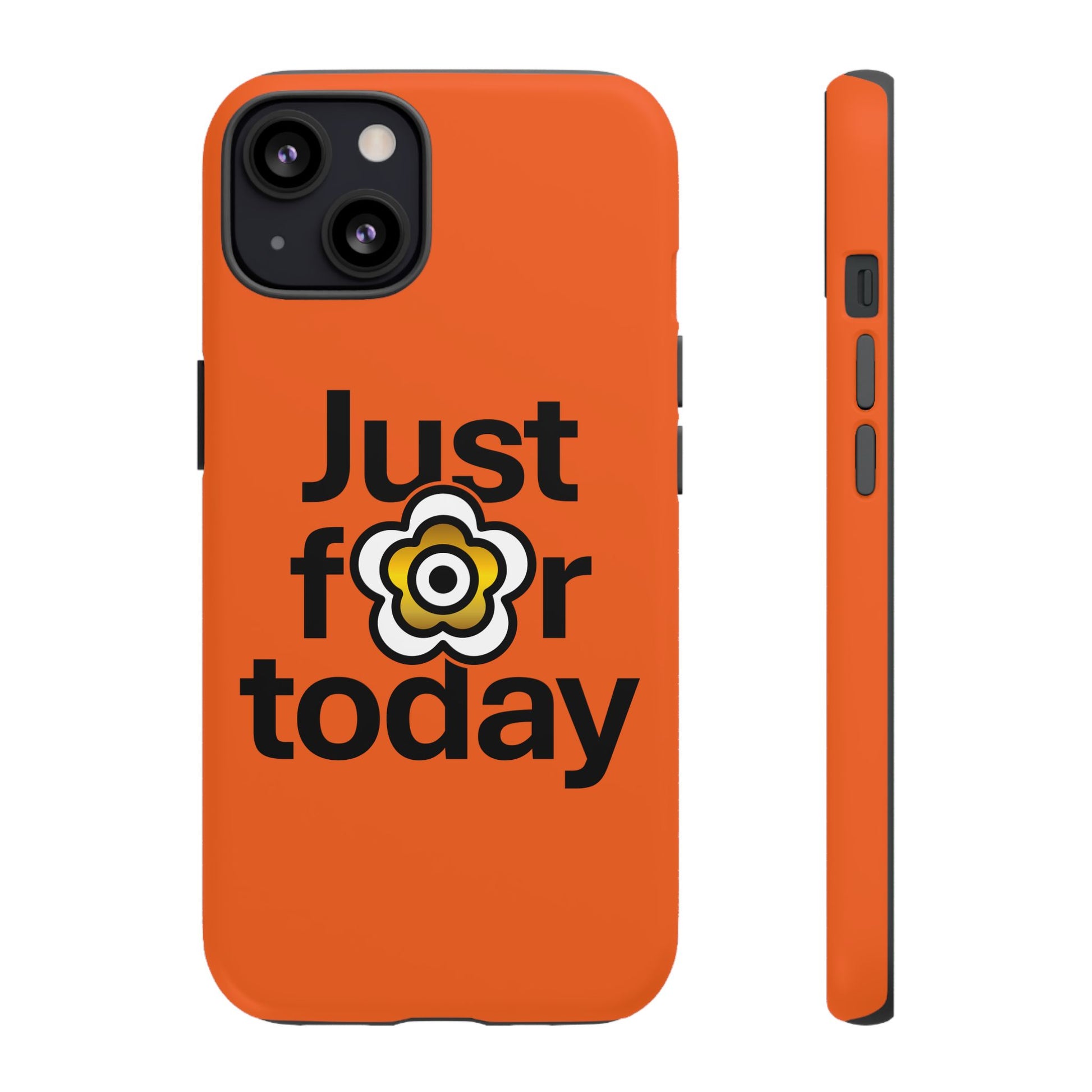 P🌺🌺P2Poppies Just for Today i-Phone Case – Inspirational Recovery Protection