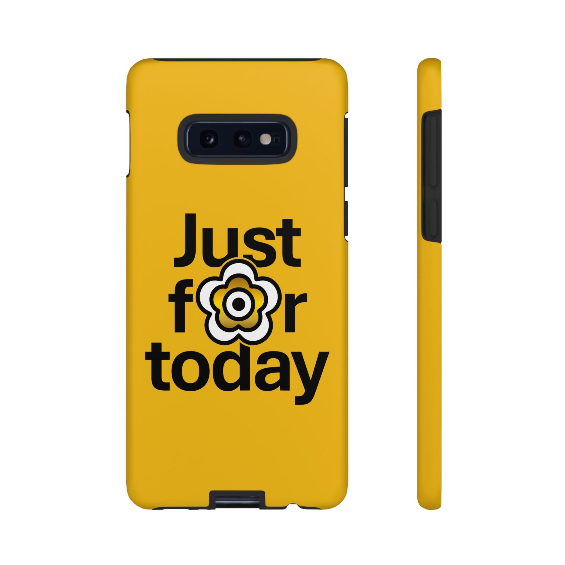 P🌺🌺P2Poppies Just for Today Samsung Phone Case – Inspirational Recovery Protection