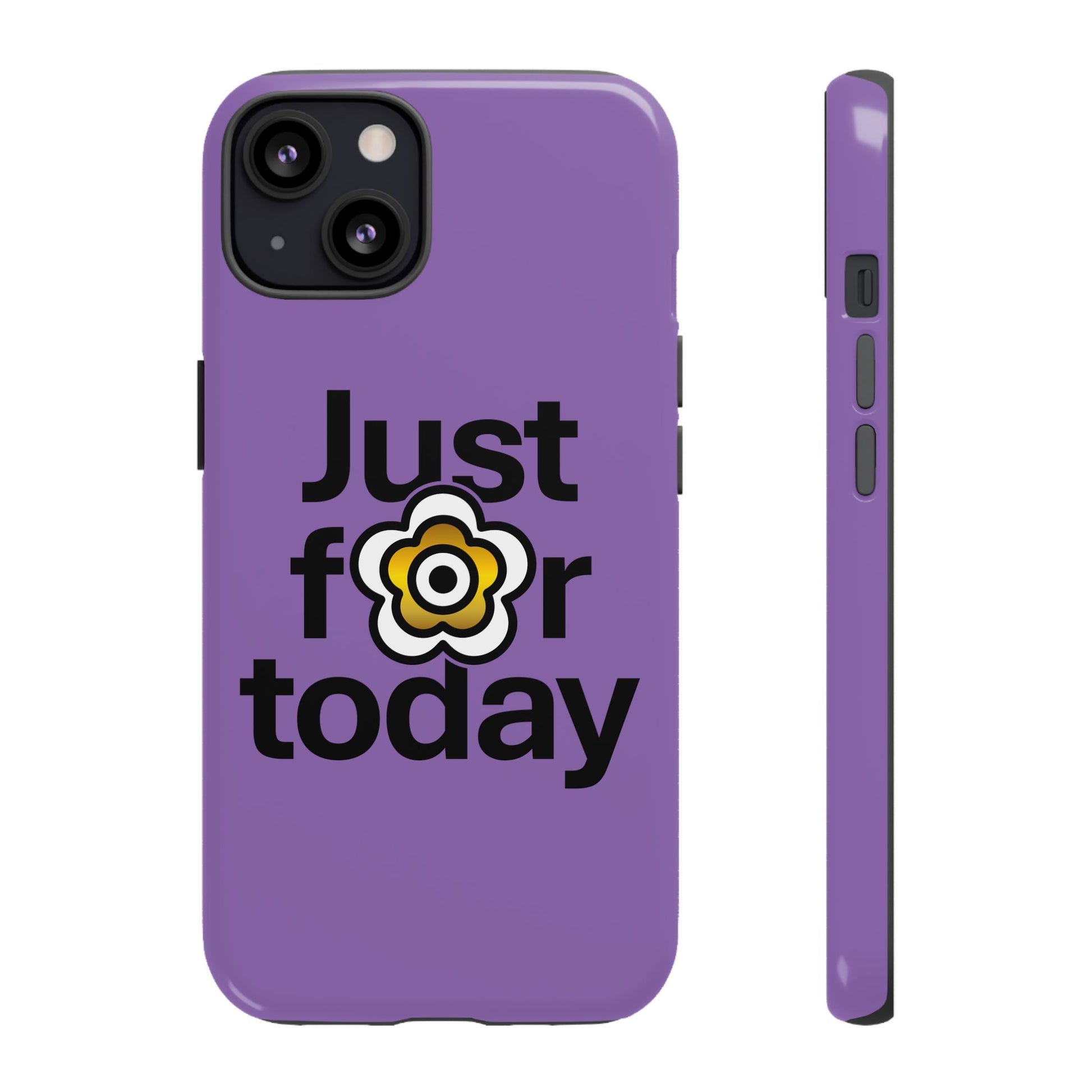 P🌺🌺P2Poppies Just for Today i-Phone Case – Inspirational Recovery Protection