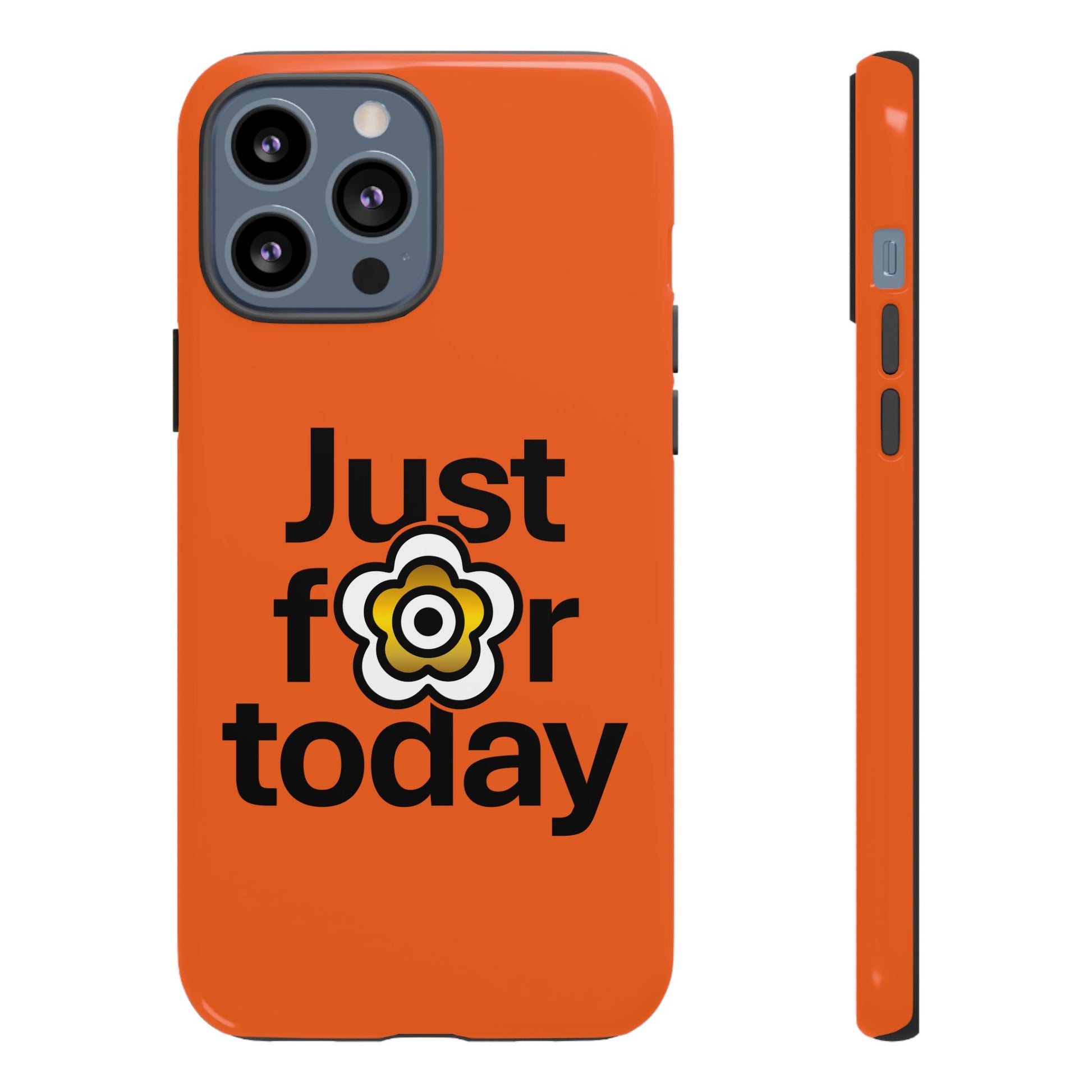 P🌺🌺P2Poppies Just for Today i-Phone Case – Inspirational Recovery Protection