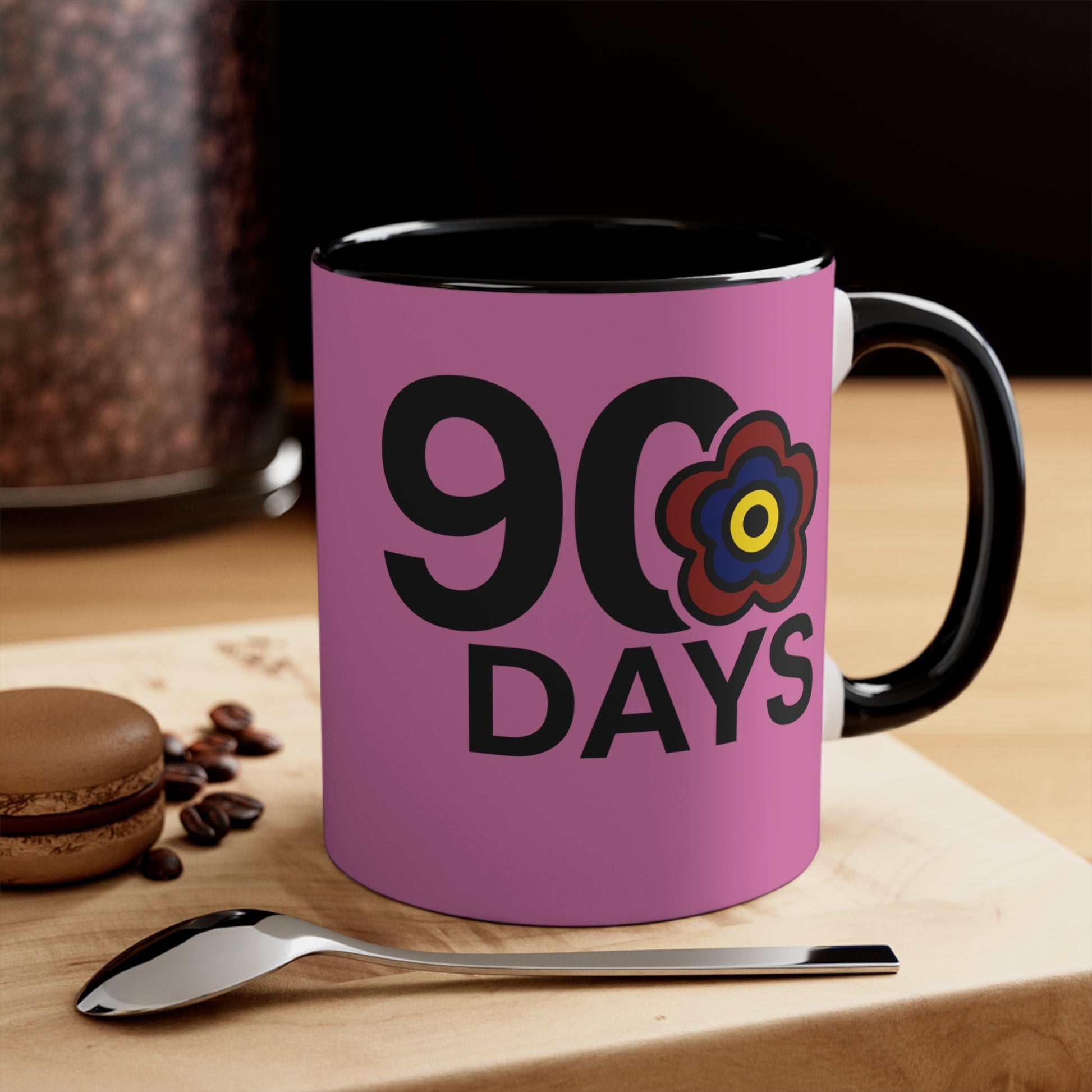 P🌺🌺P2Poppies 90 Days – Motivational Recovery Mug