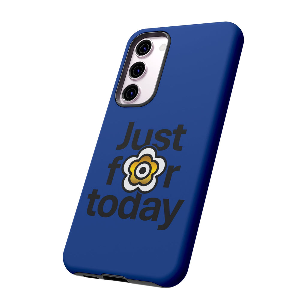 P🌺🌺P2Poppies Just for Today Samsung Phone Case – Inspirational Recovery Protection