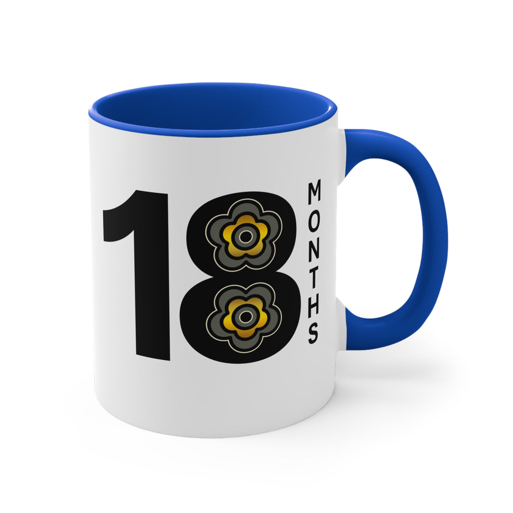 P🌺🌺P2Poppies 18 Months – Motivational Recovery Mug