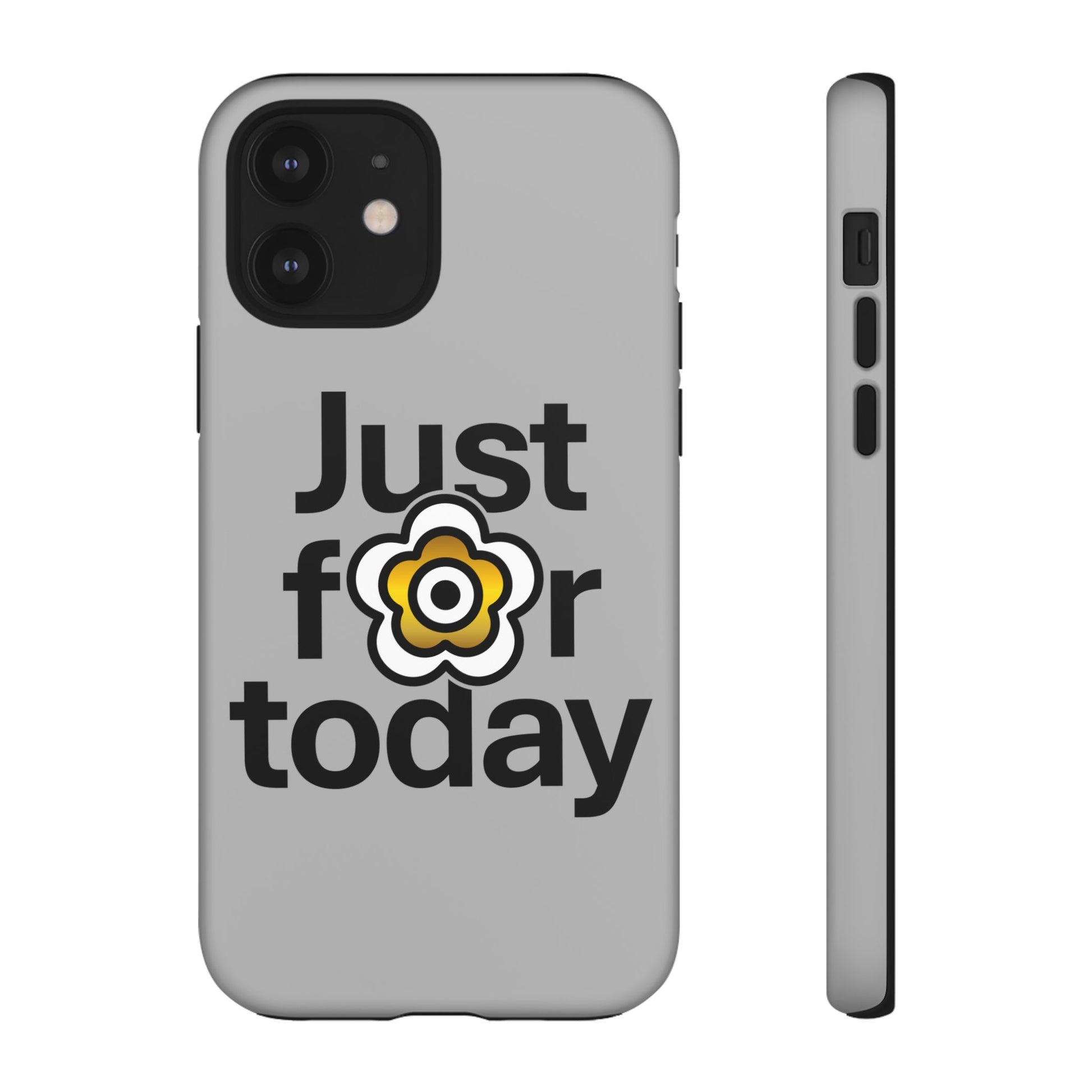 P🌺🌺P2Poppies Just for Today i-Phone Case – Inspirational Recovery Protection