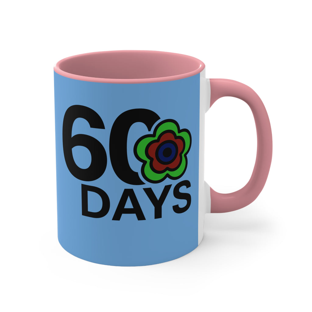 P🌺🌺P2Poppies 60 Days – Motivational Recovery Mug