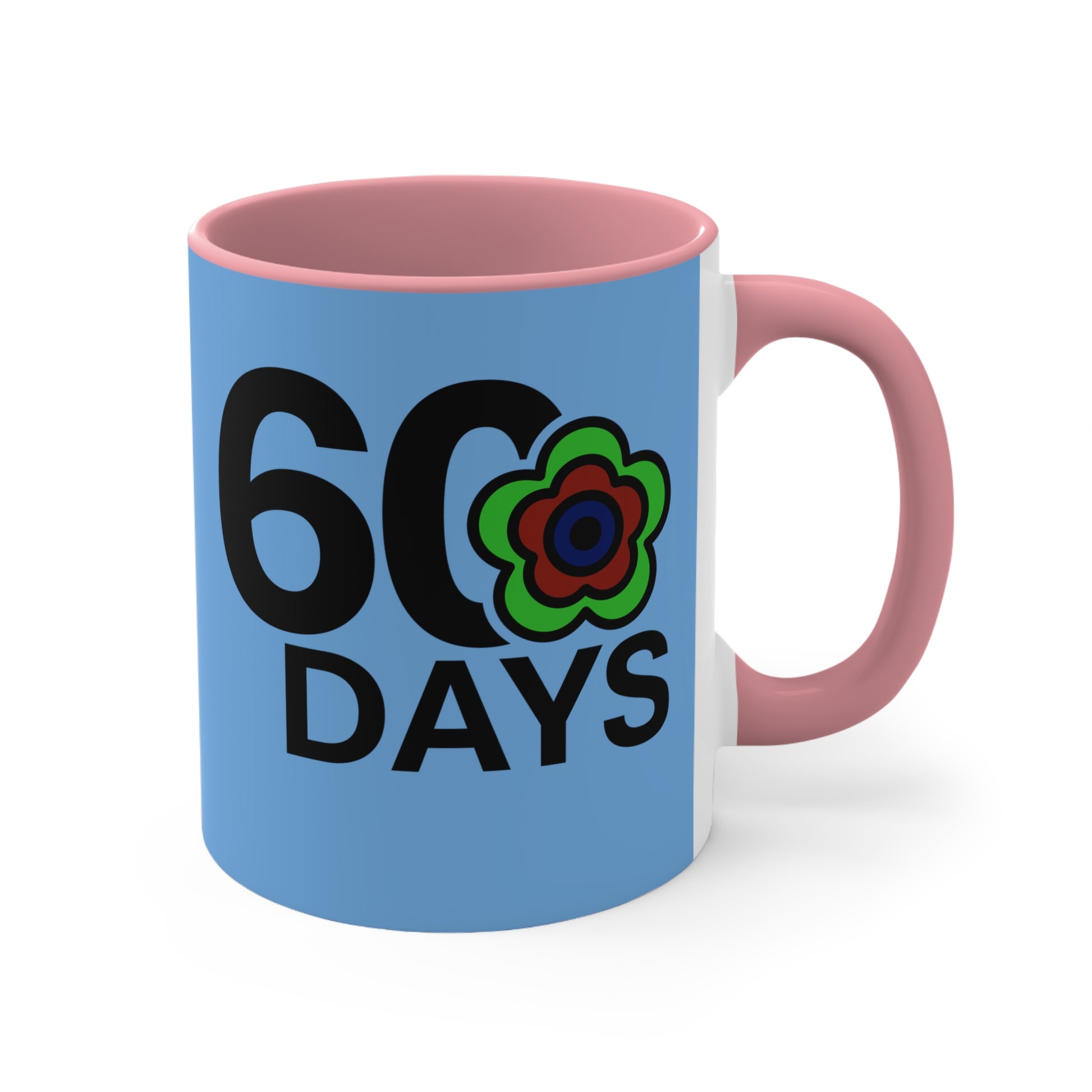 P🌺🌺P2Poppies 60 Days – Motivational Recovery Mug