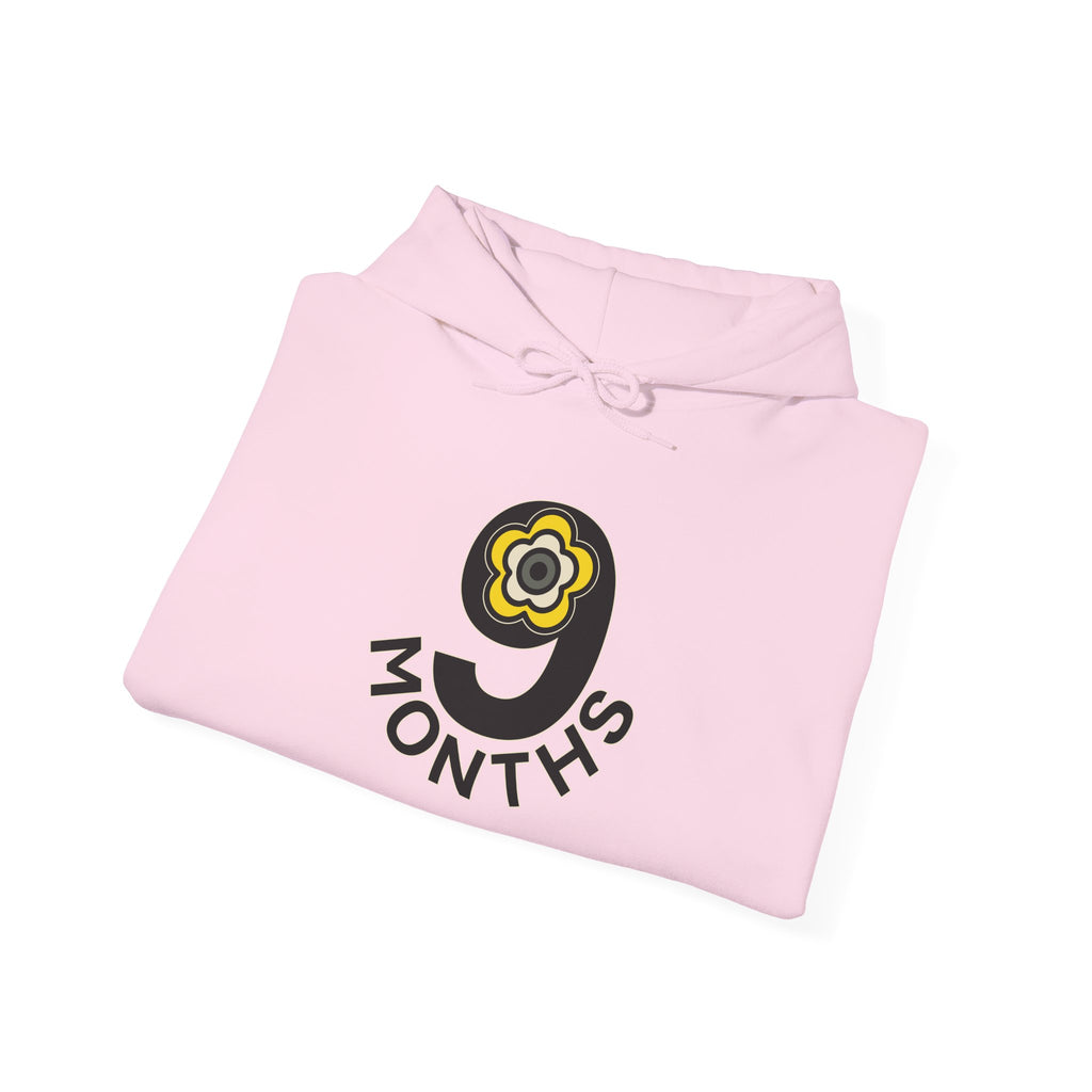 P🌺🌺P2Poppies 9 Months Sober Hoodie – Recovery Milestone Sweatshirt