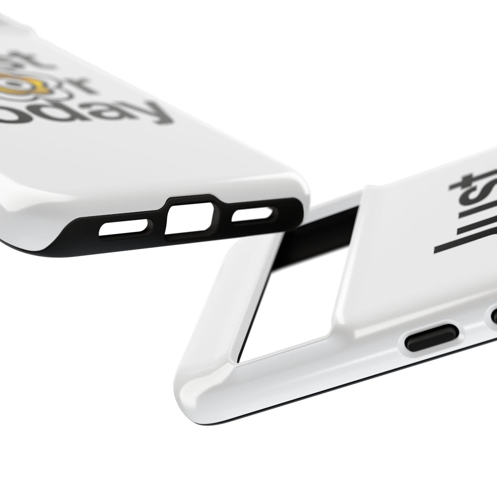 P🌺🌺P2Poppies Just for Today Google Phone Case – Inspirational Recovery Protection